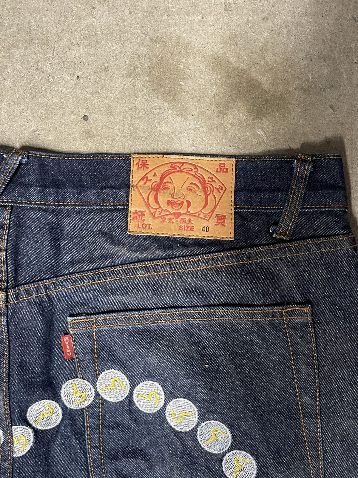 Evisu Evisu Selvedge Denim Embroidered Seagull Size US 40 / EU 56 - 3 Thumbnail