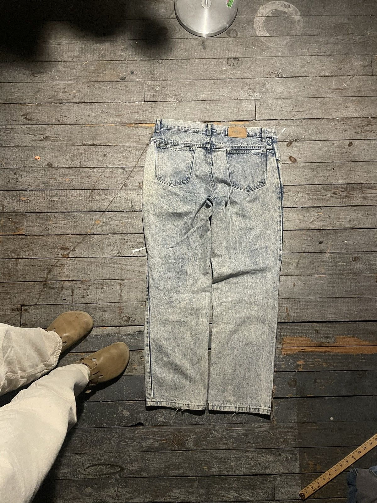 Designer × Vintage 90s Sasson Baggy Jeans Size US 38 / EU 54 - 3 Thumbnail
