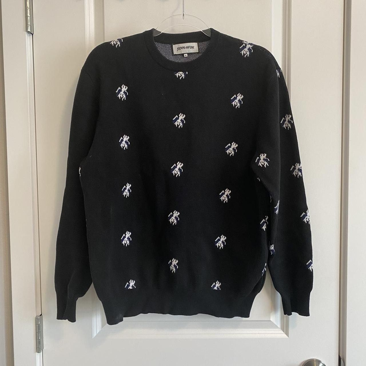 Fucking Awesome × NHL Fucking Awesome I Love You Ivory Knit