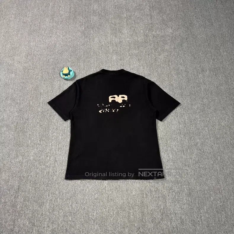 Balenciaga Balenciaga Splatter logo black short-sleeve Size US S / EU 44-46 / 1 - 2 Thumbnail