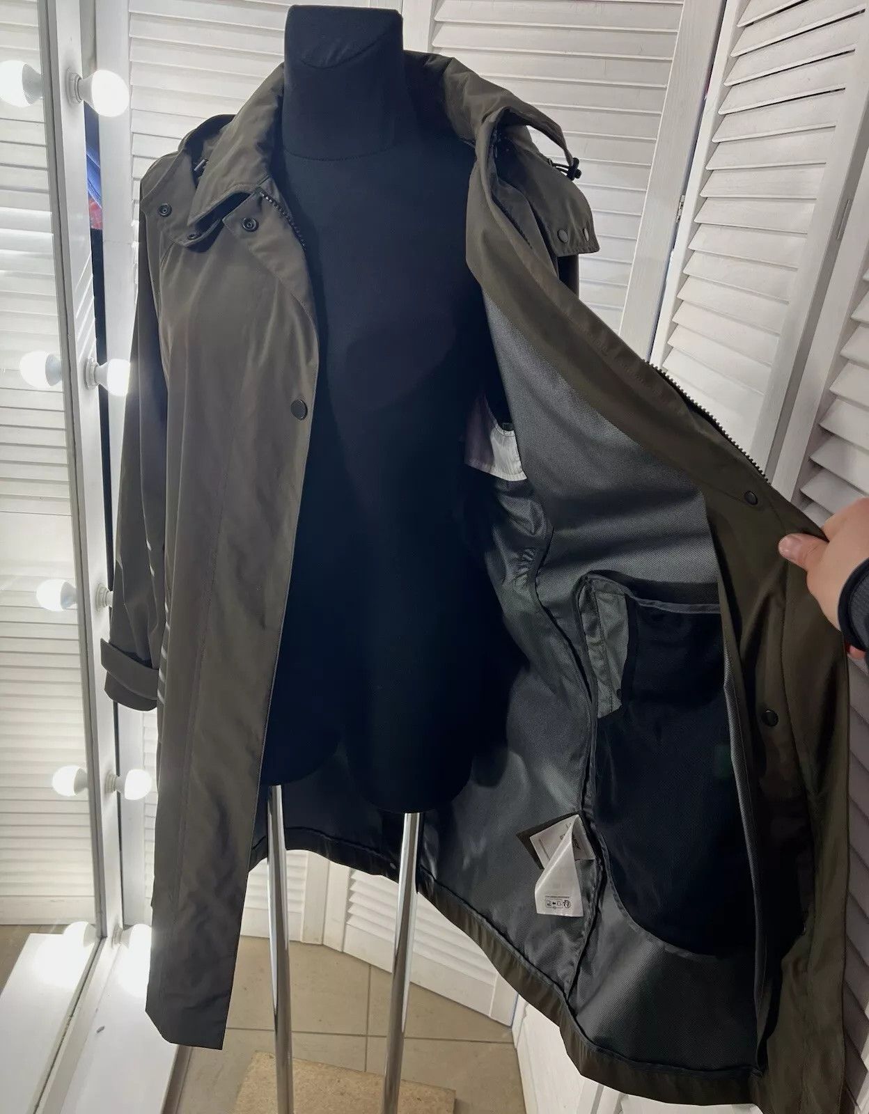 Woolrich Woolen Mills Woolrich Fayette Light Coat Green Membrane Women’s – Size M Size M / US 6-8 / IT 42-44 - 10 Thumbnail