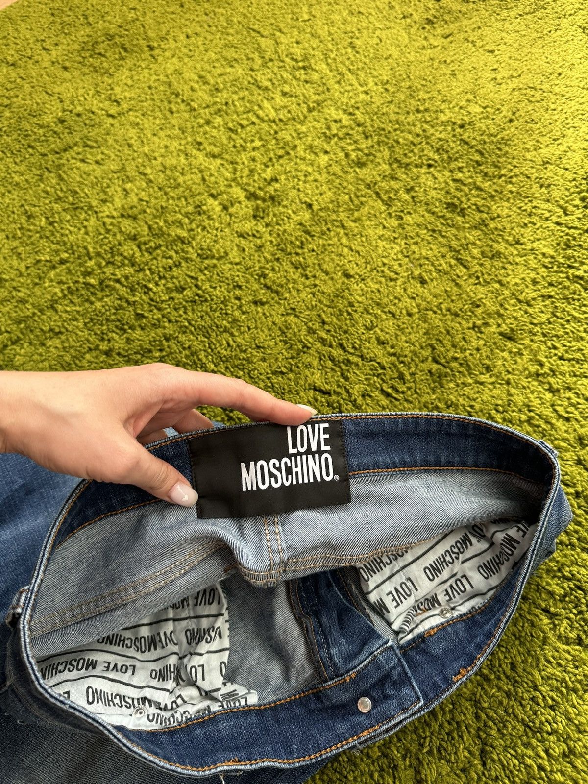 Designer × Moschino Moschino factory faded skinny jeans Size US 32 / EU 48 - 5 Thumbnail