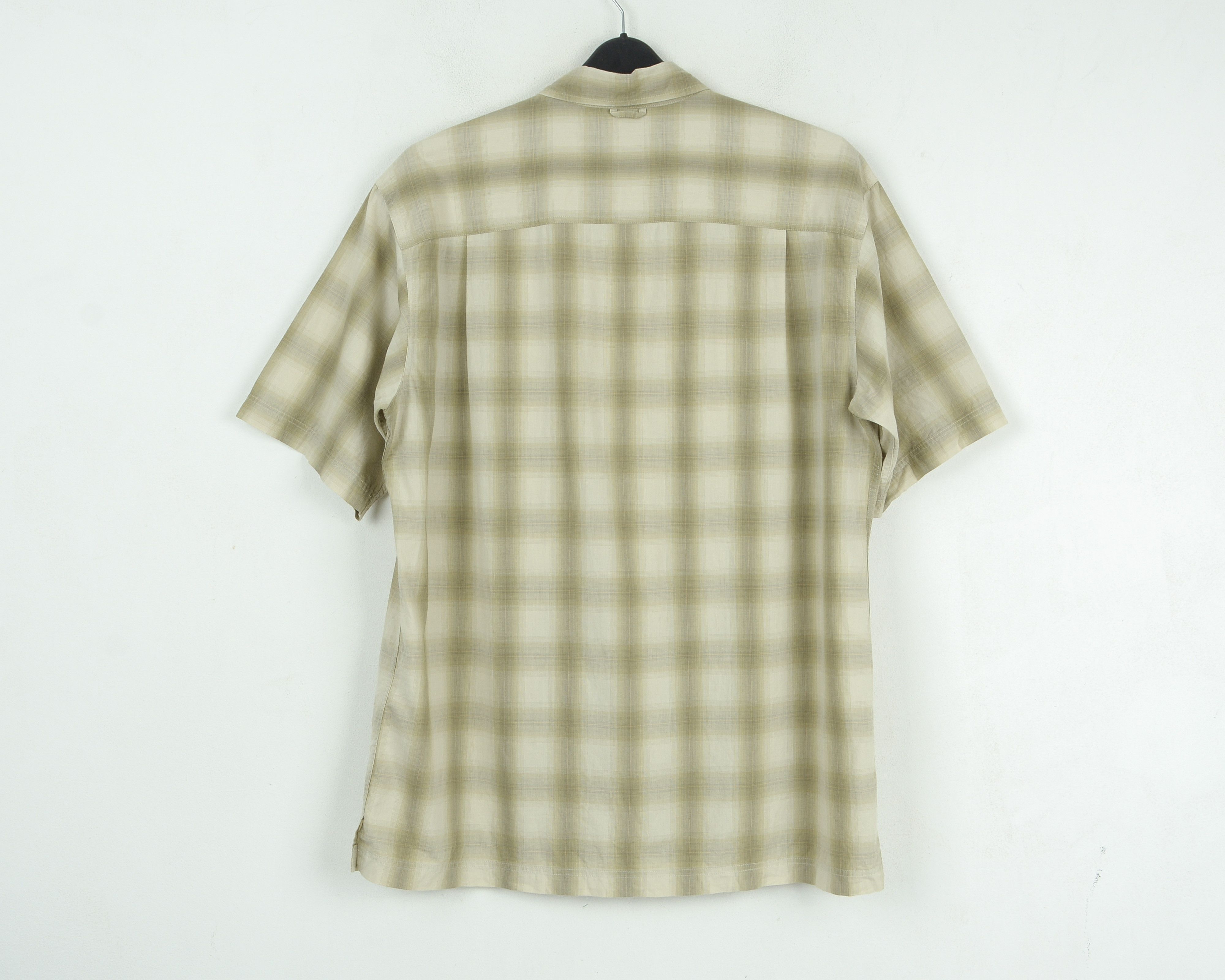 Timberland M Shirt Short Sleeved Button Up Plaid Check Tartan Top Size US M / EU 48-50 / 2 - 4 Thumbnail