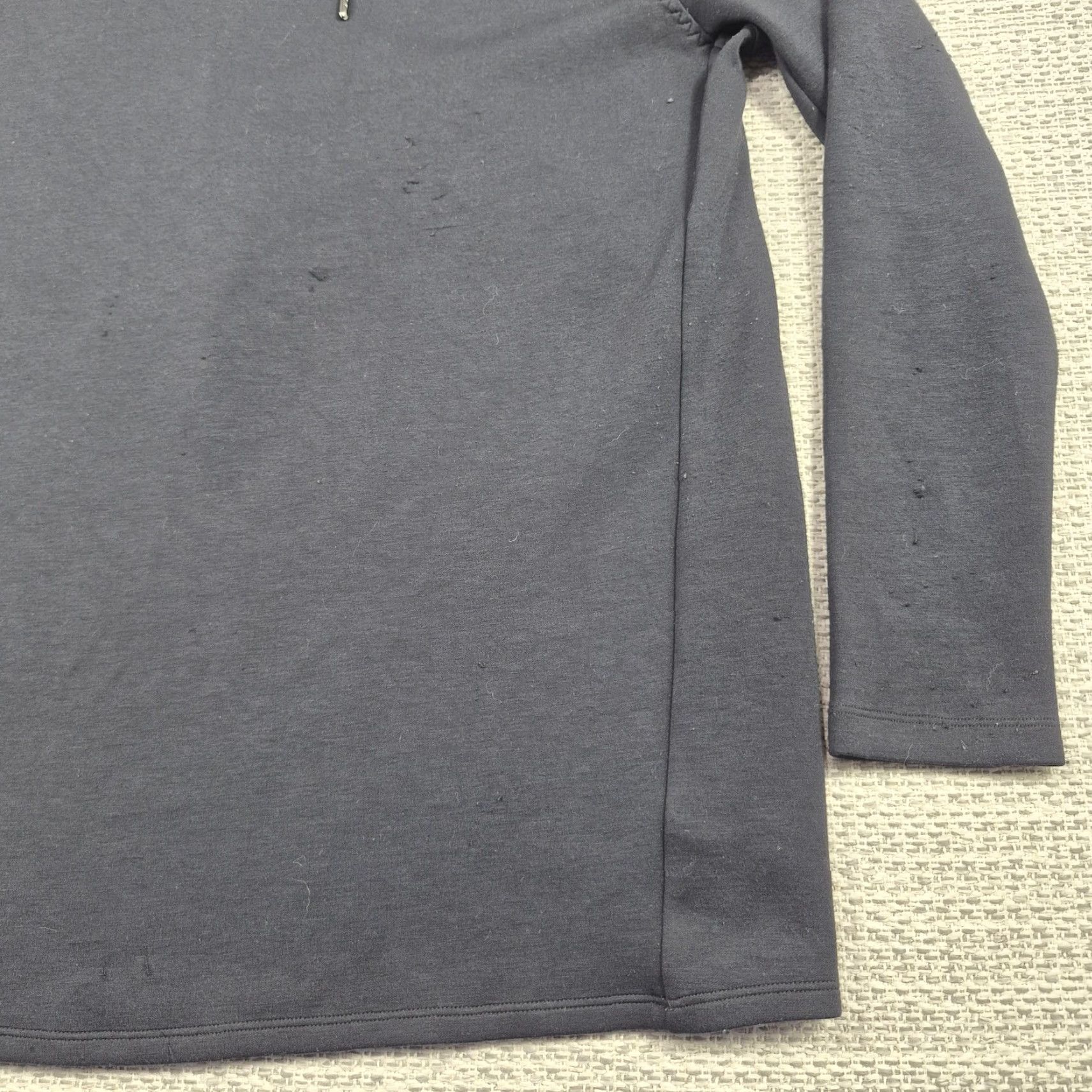 Spanx Spanx Shirt Womens Medium Black Mock Neck Tunic Pullover Long Sleeve Pleated Size M / US 6-8 / IT 42-44 - 2 Thumbnail