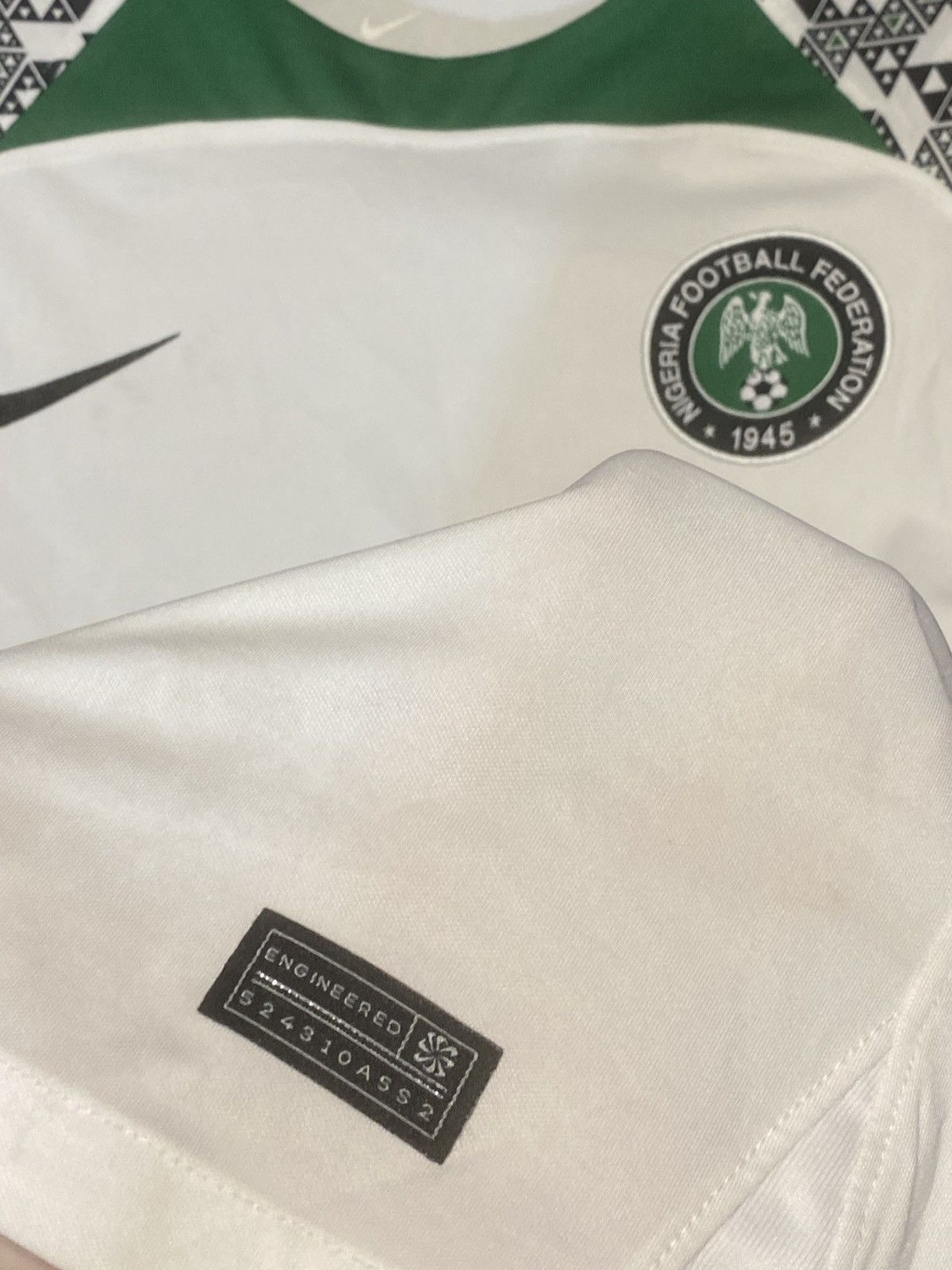 Nike Jersey Nike Nigeria rare blokecore Size US L / EU 52-54 / 3 - 5 Thumbnail