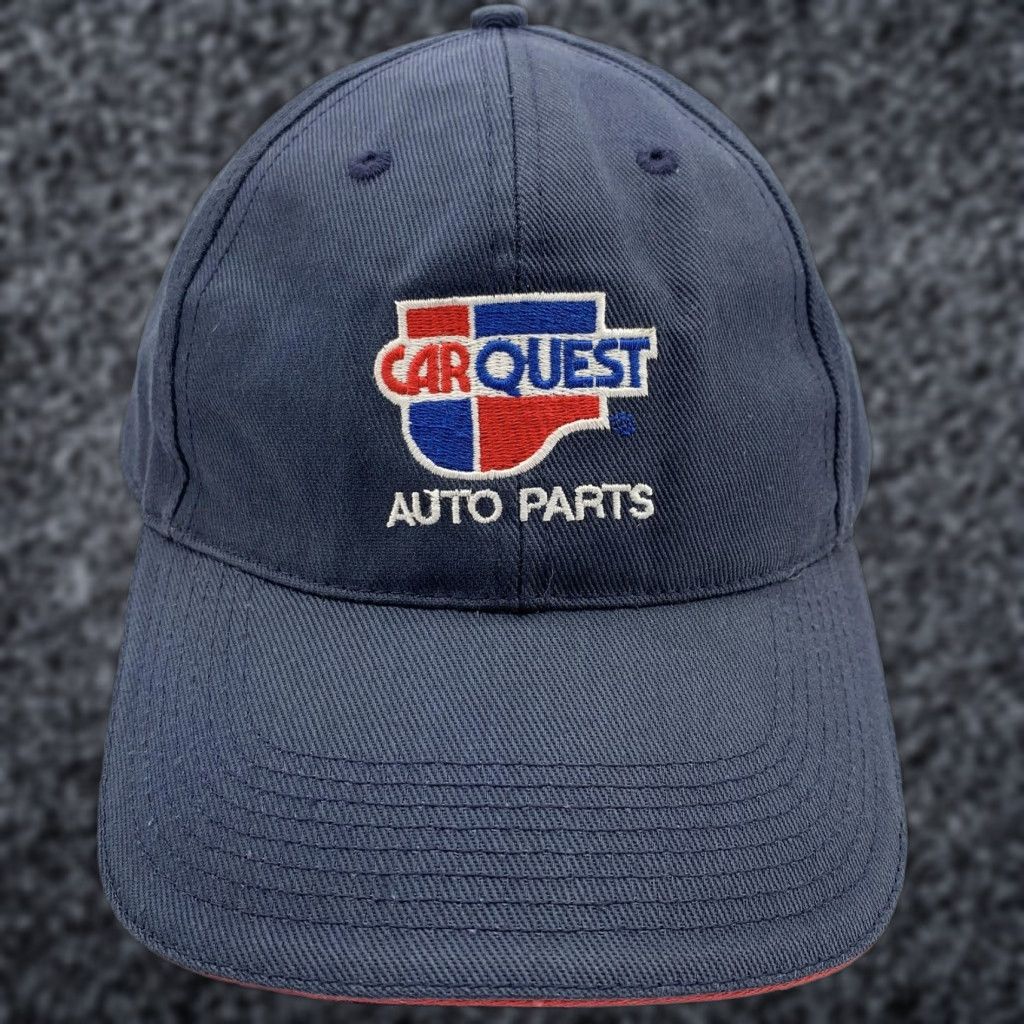 Vintage **Carquest Blue Twill Mens Adjustable Baseball Cap** User: Carquest Blue Twill Mens Adjustable Baseball Cap Size ONE SIZE - 1 Thumbnail
