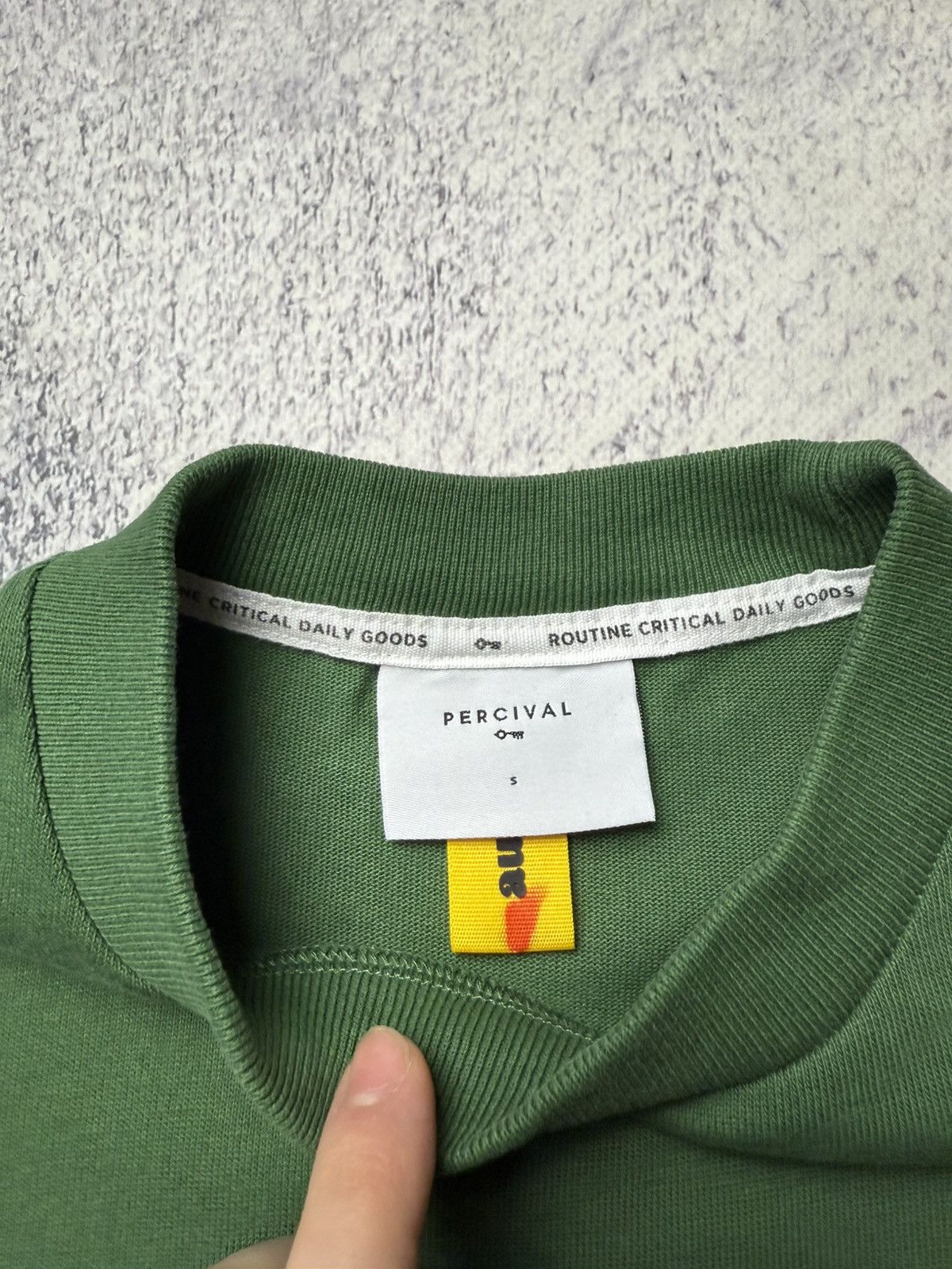 Percival Mens Percival T shirt Auxiliary Routine Critical Goods Size US S / EU 44-46 / 1 - 10 Thumbnail