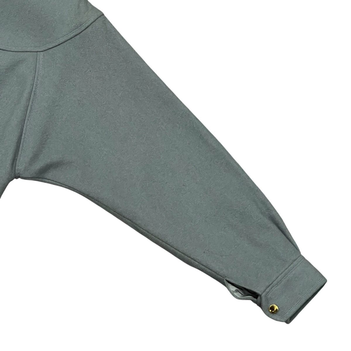Givenchy Vintage 90s Givenchy Play Grey Wool Blouson Bomber Jacket Size US M / EU 48-50 / 2 - 20 Thumbnail