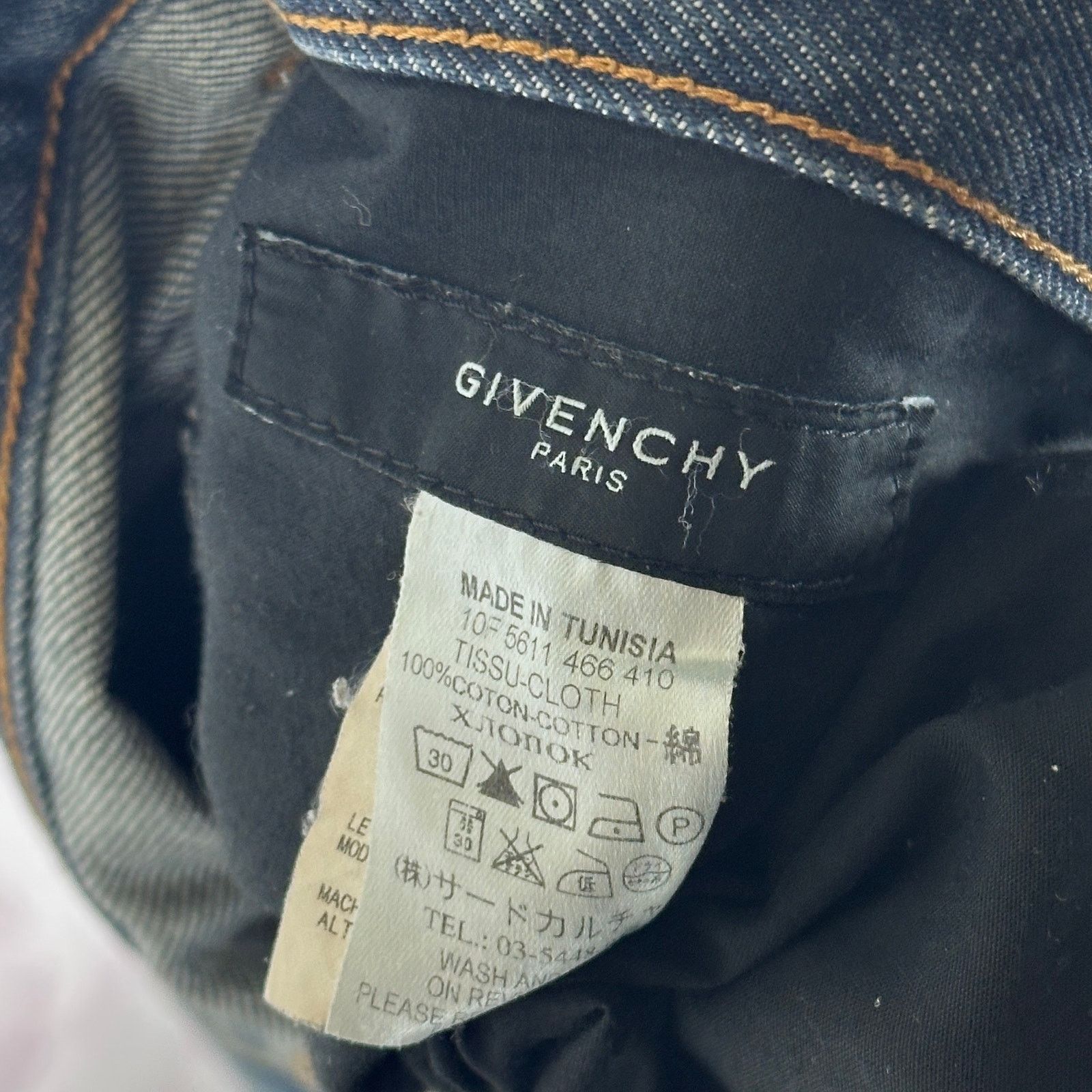 Givenchy Paris Distressed Denim Size US 32 / EU 48 - 11 Thumbnail