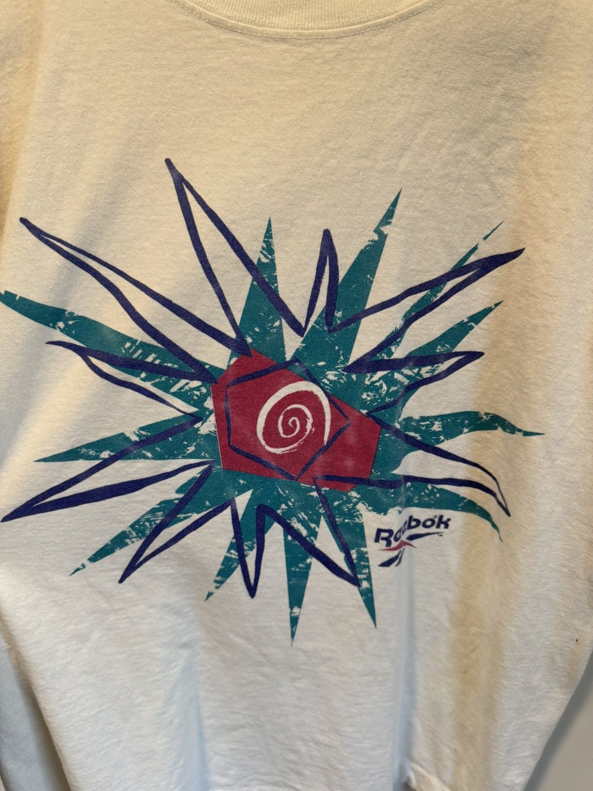 Vintage Vintage Reebok tee Size US M / EU 48-50 / 2 - 2 Thumbnail