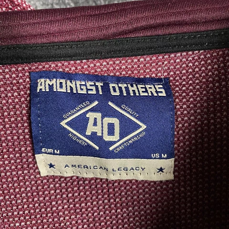 Other Amongst Others Hoodie Men's Medium Pullover Burgundy M Size US M / EU 48-50 / 2 - 3 Thumbnail