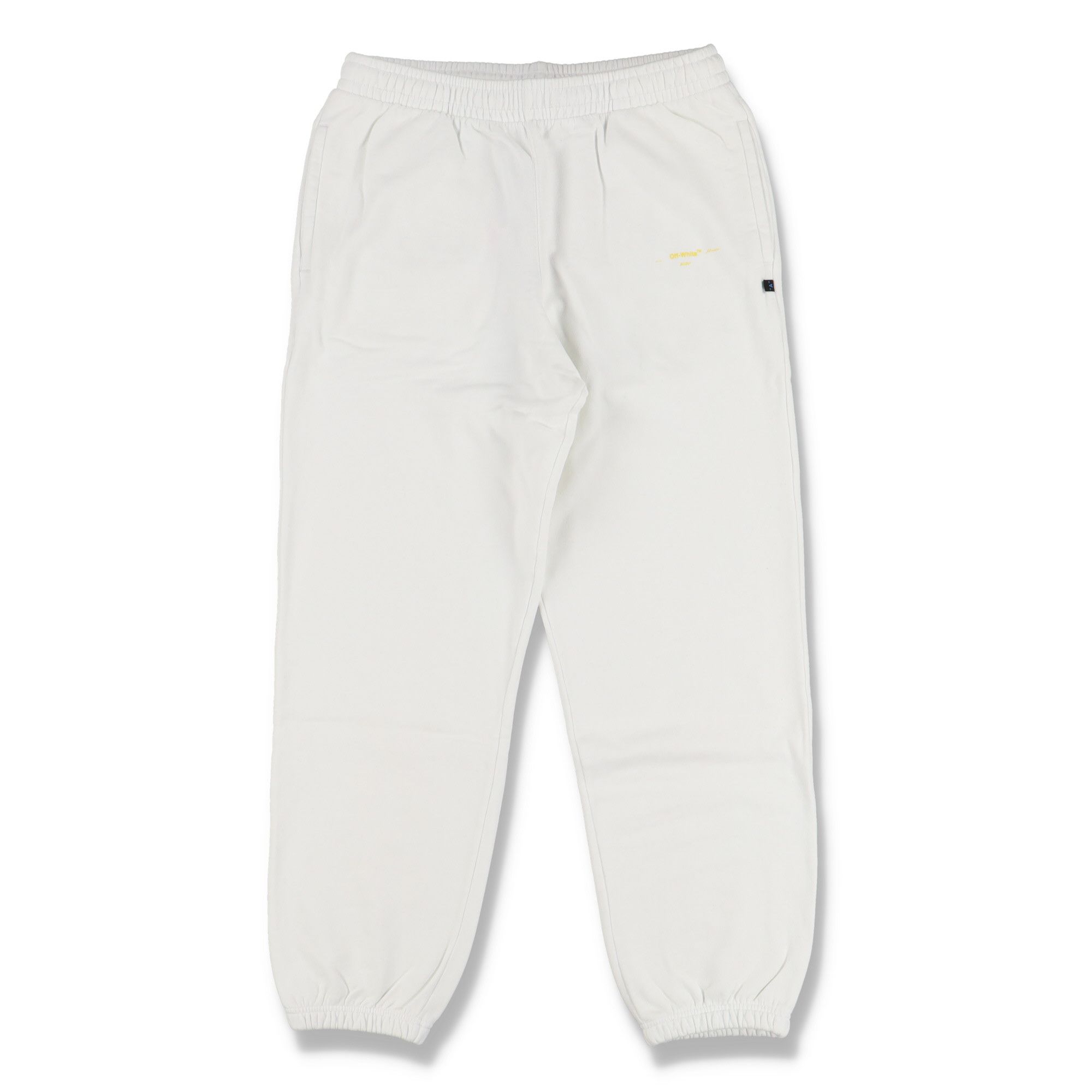 Off-White White and Yellow Acrylic Arrows Sweatpants Size US 38 / EU 54 - 5 Thumbnail