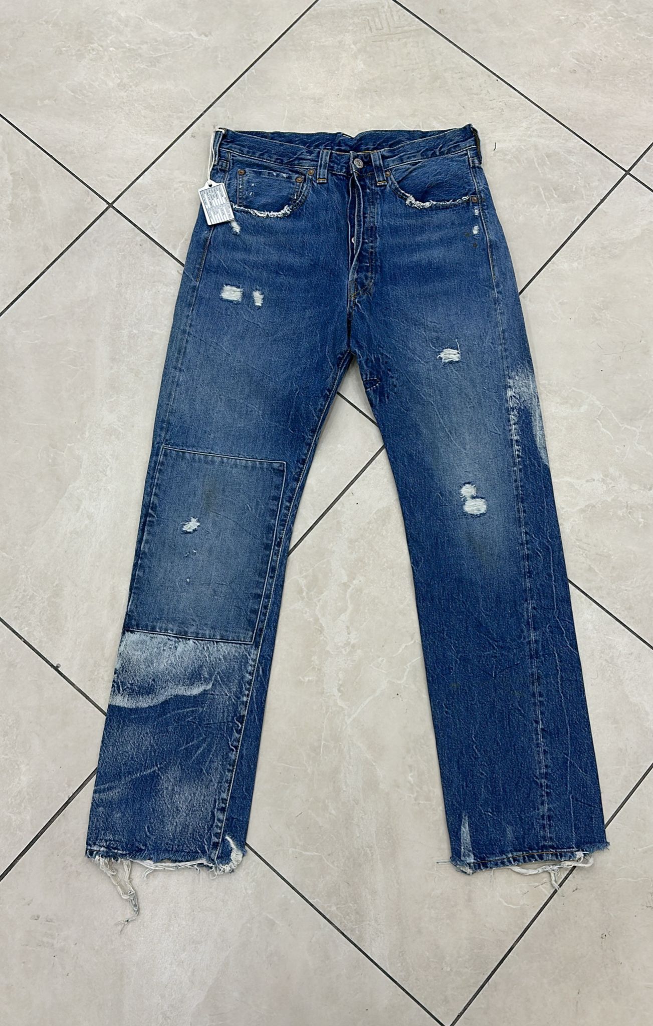 Levi's Vintage Clothing LVC Levi's Vintage Clothing SAMPLE 1947 501XX Selvedge Jeans Size US 32 / EU 48 - 1 Thumbnail