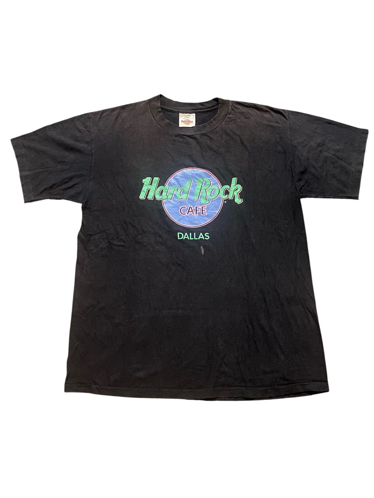 Hard Rock Cafe Vintage Hard Rock Cafe Dallas Iconic Big Logo T Shirt Size US XL / EU 56 / 4 - 1 Thumbnail