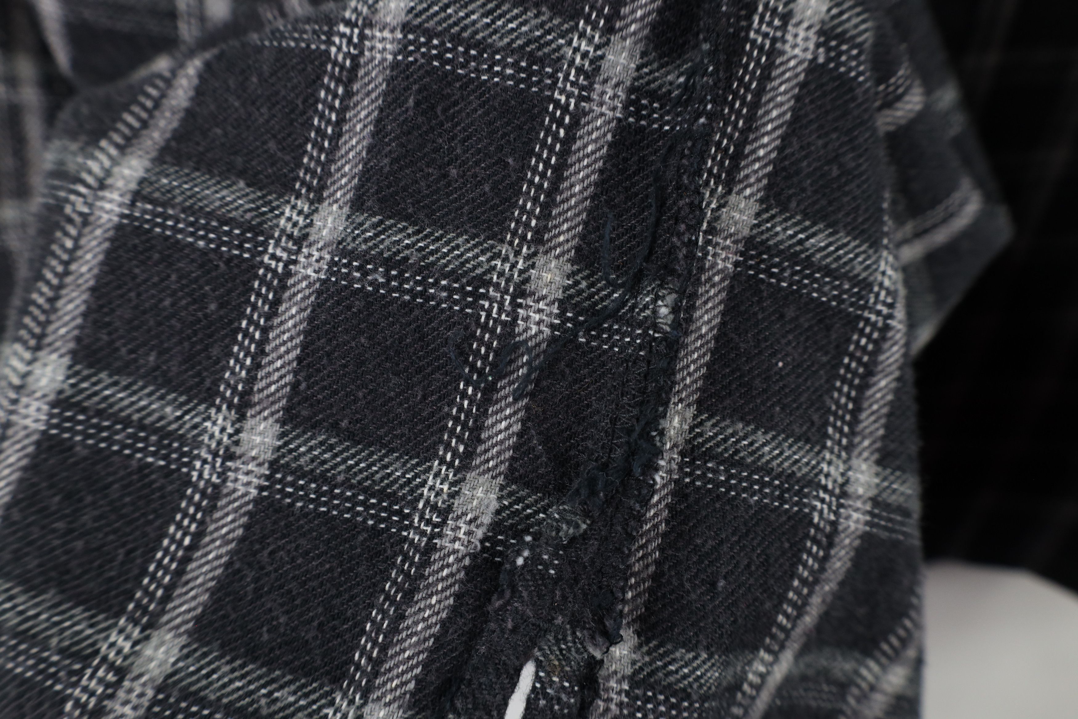 Vintage Vintage 90s Streetwear Zip Flannel Shirt Jacket Jac Shirt Size US L / EU 52-54 / 3 - 9 Thumbnail