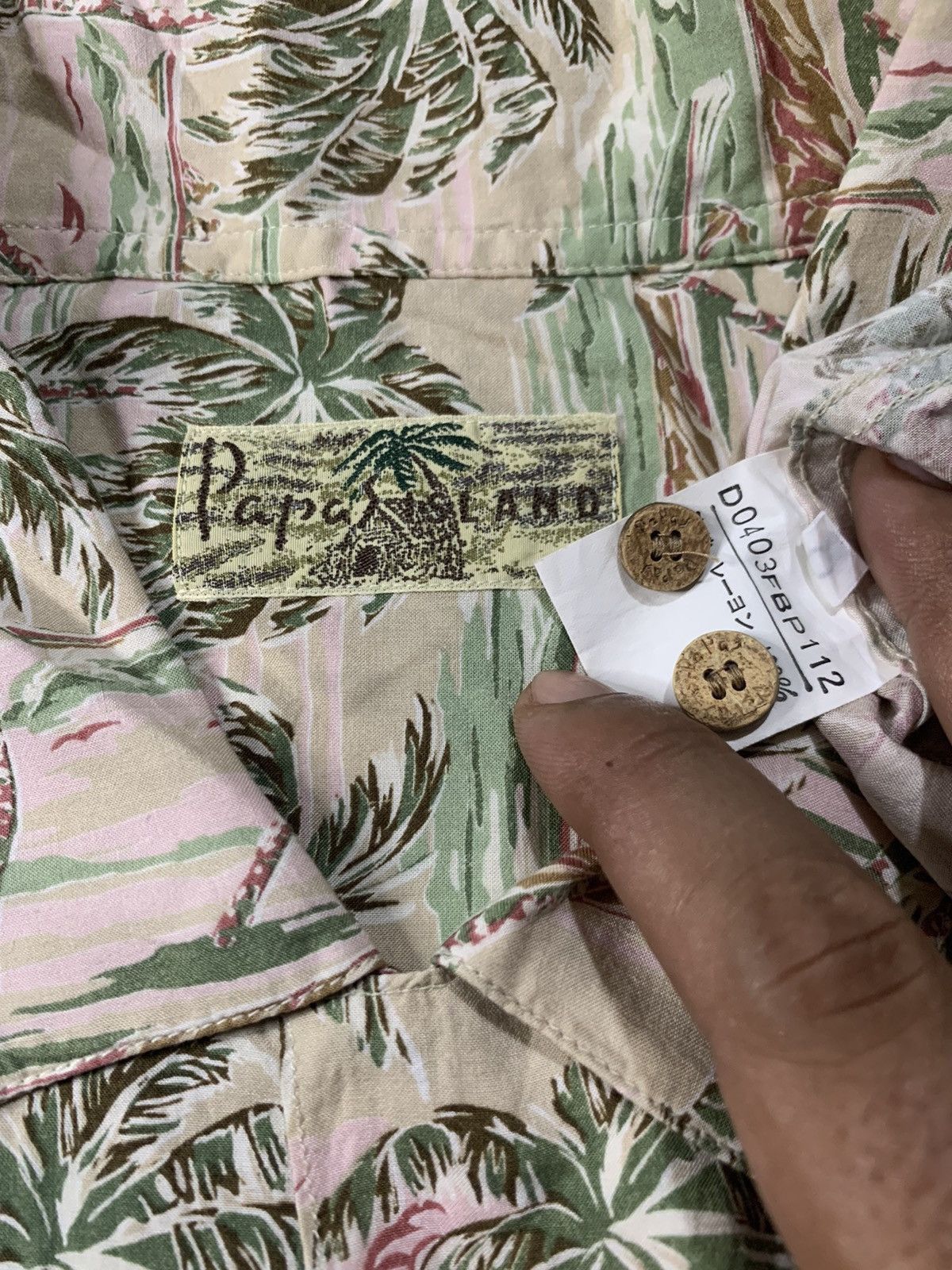 Sun Surf × Vintage Papas Island palm tree Hawaiian shirt Size US XL / EU 56 / 4 - 8 Thumbnail