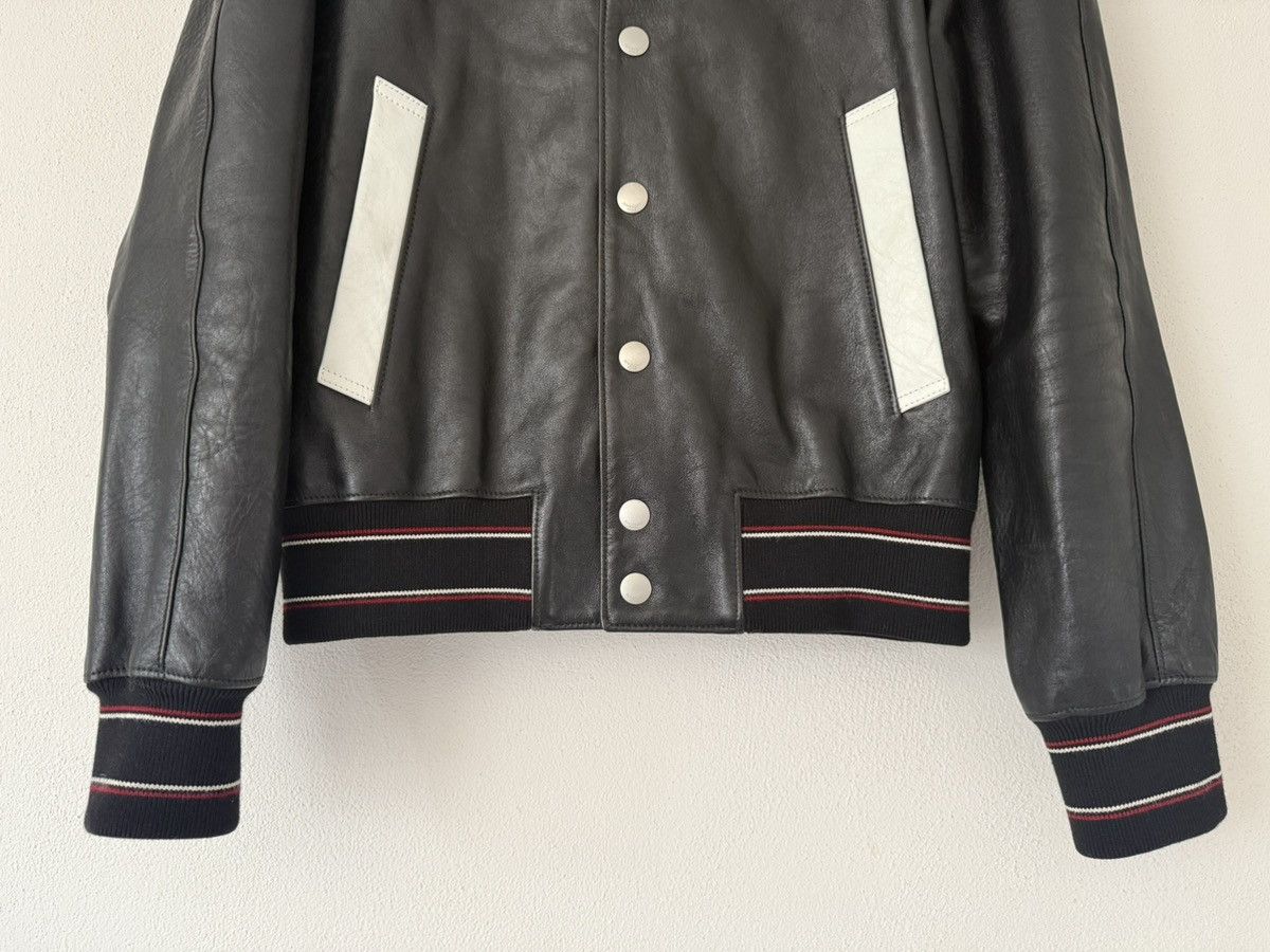 Givenchy Givenchy Calfskin Varsity Jacket with Embroidered Logo Size US L / EU 52-54 / 3 - 4 Thumbnail