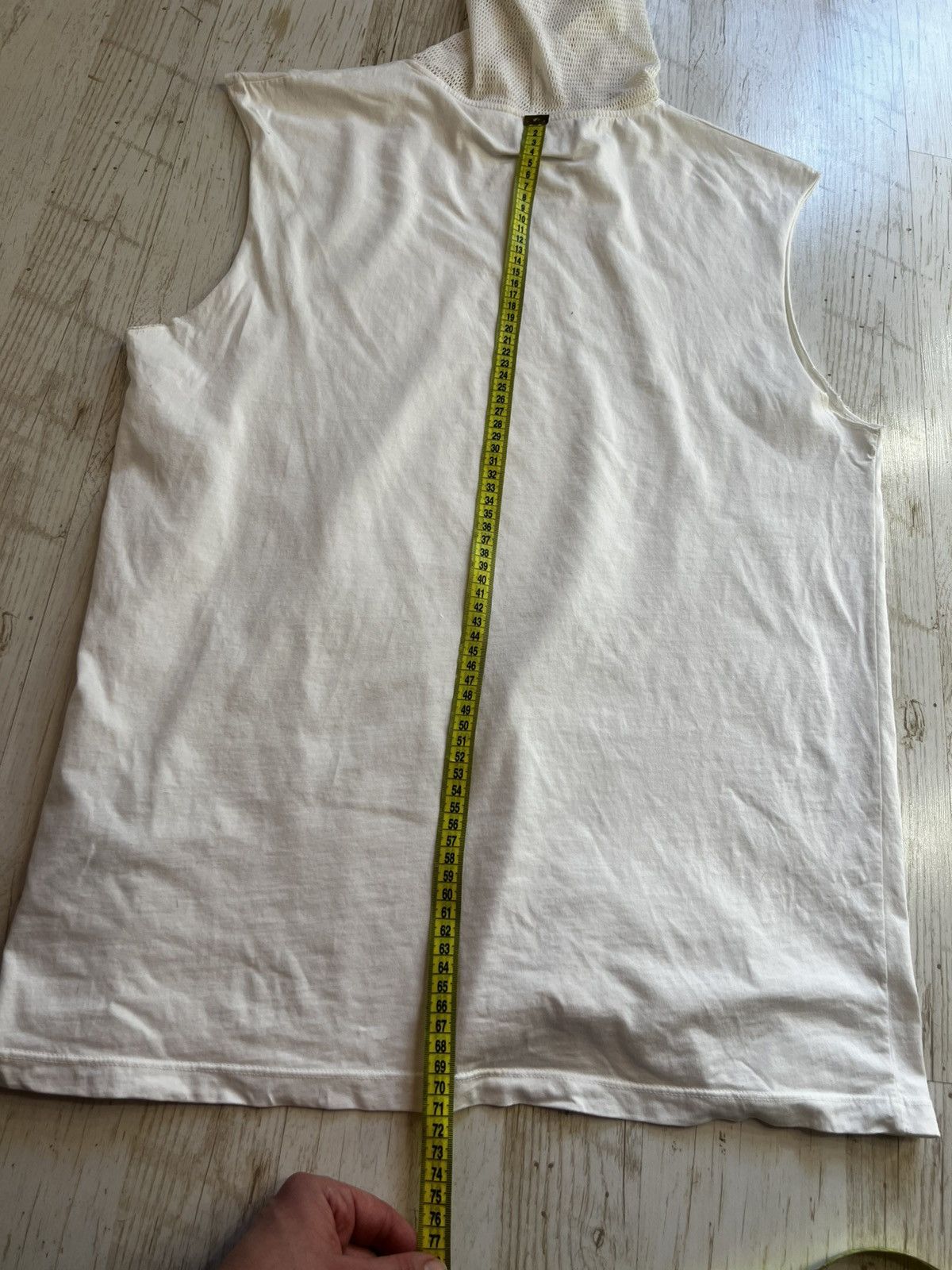 Maison Margiela MM6 Maison Margiela White Hooded Tank Top Size M 2025 Size US M / EU 48-50 / 2 - 17 Thumbnail