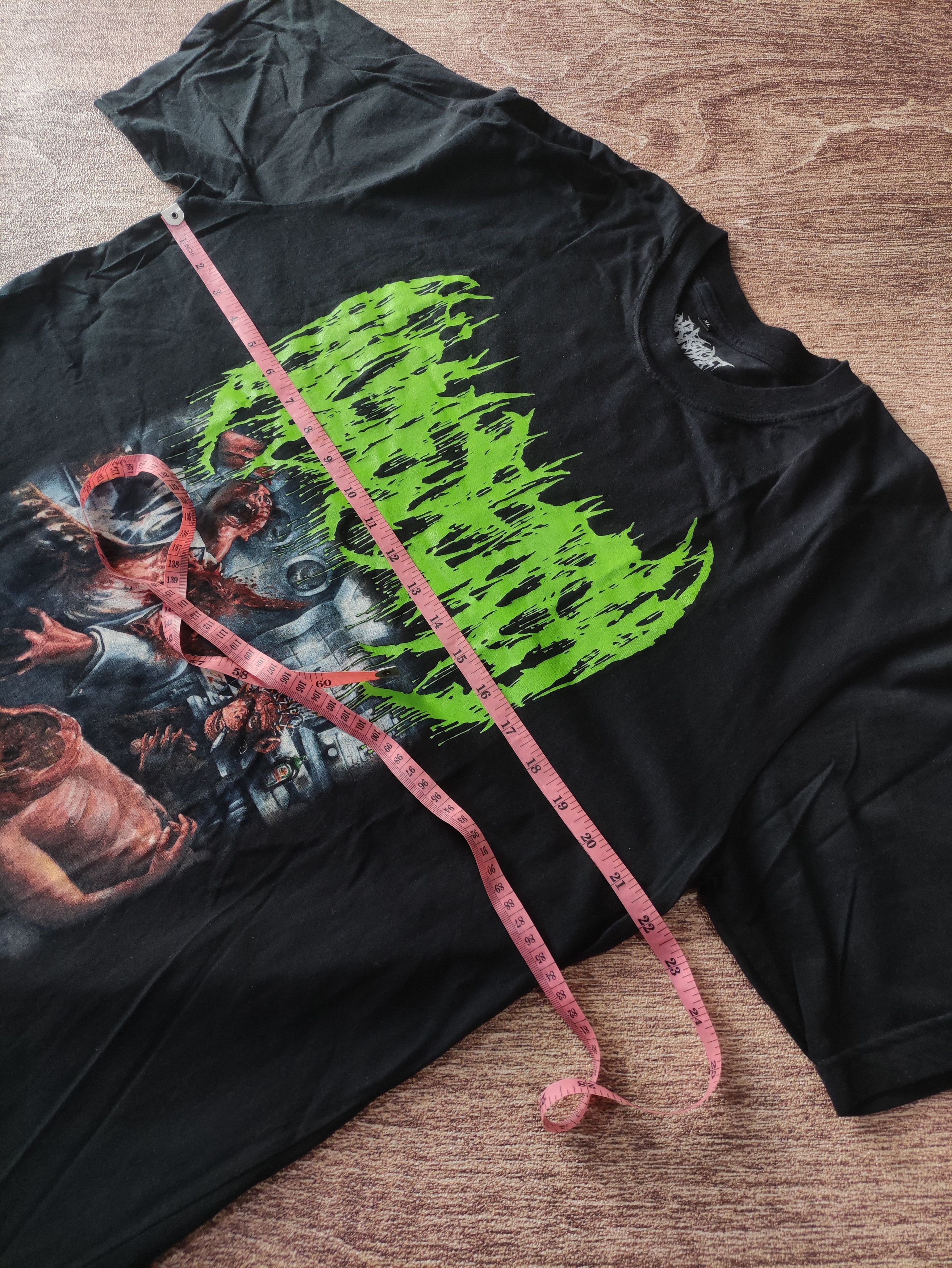 Band Tees BOSEDEATH IMPALED FROM THE LEFT COVER ALBUM 2014 Size US XL / EU 56 / 4 - 9 Thumbnail