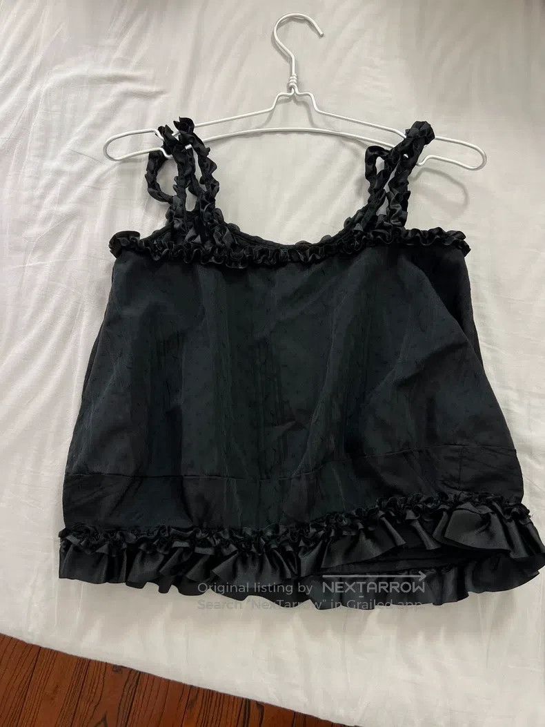 Comme des Garcons Comme Des Garcons Double-layered lace camisole Size XS / US 0-2 / IT 36-38 - 2 Thumbnail