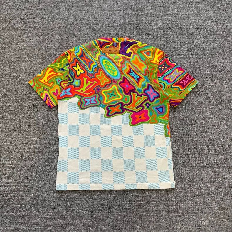 Louis Vuitton Louis Vuitton Colorful dissolved logo checkerboard short s Size US L / EU 52-54 / 3 - 2 Thumbnail