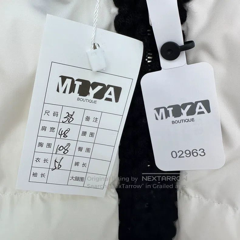 Miu Miu Miu Miu 38 Xiaoxiangfeng white hooded down jacket Size M / US 6-8 / IT 42-44 - 8 Thumbnail