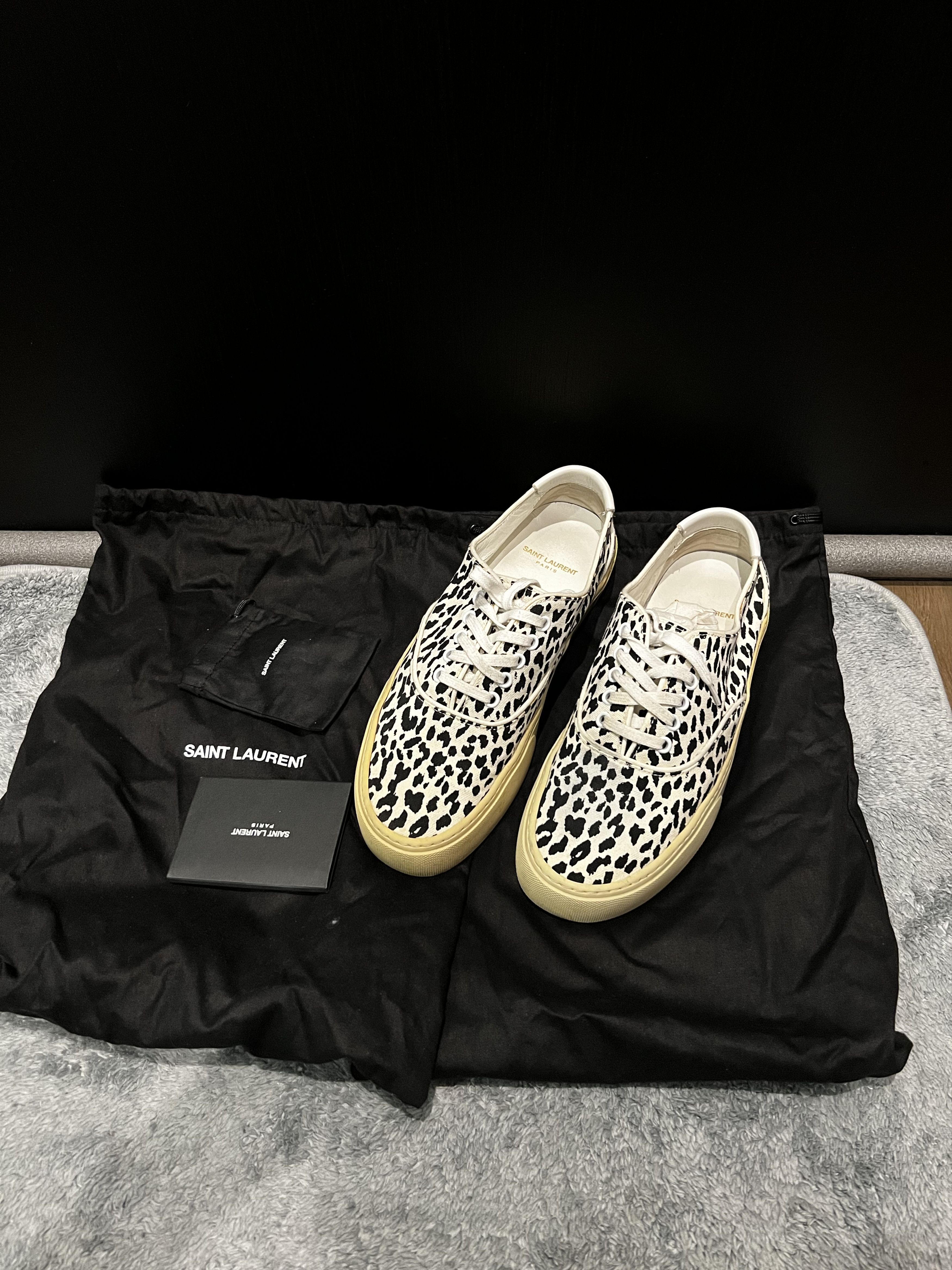 Saint Laurent Paris Saint laurent baby cat sneakers | Grailed