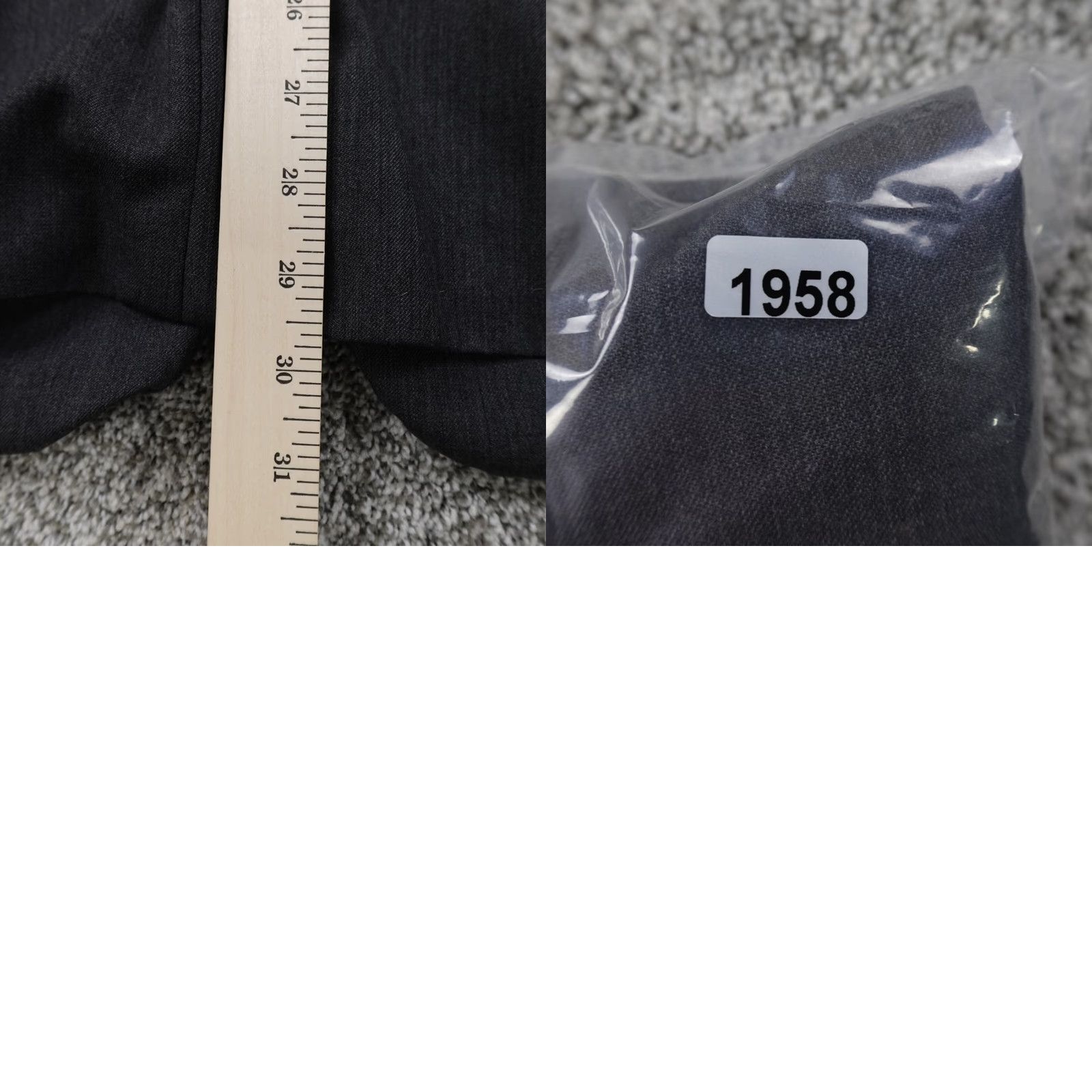 Vintage Vito Rufolo Jacket Mens 42 Black Wool Button Blazer Sport Coat Blazer Italy Overcoat Blazer Men Size 42R - 9 Thumbnail