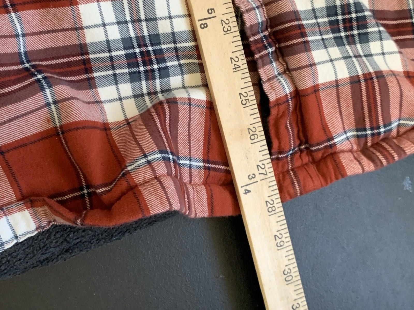 L.L. Bean LL Bean Fleece Lined Flannel Shirt Mens XXL Red Plaid Size US XXL / EU 58 / 5 - 10 Thumbnail