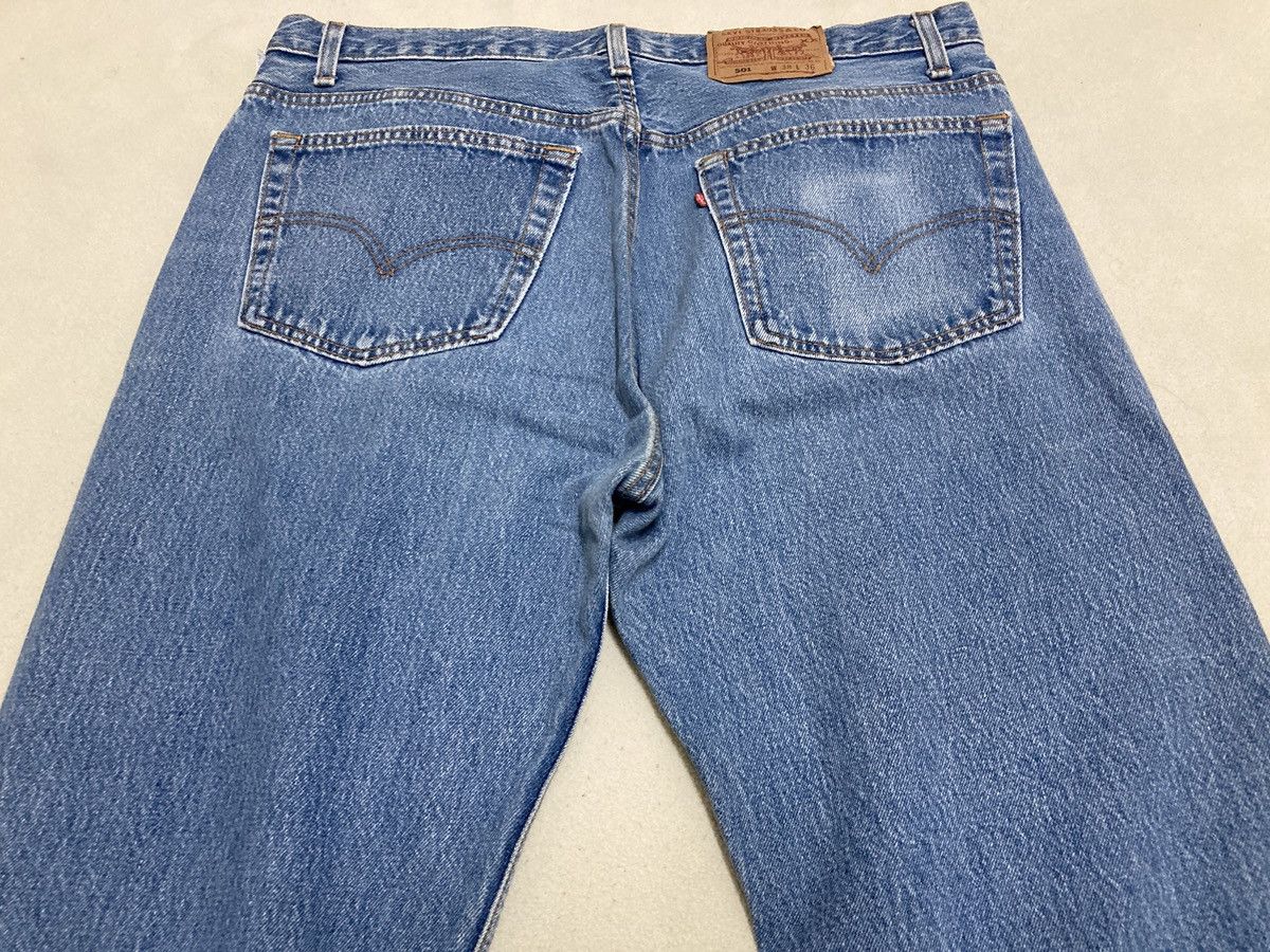 Levi's Vintage 90’s Levis 501 jeans Made in USA for Men Size US 38 / EU 54 - 10 Thumbnail