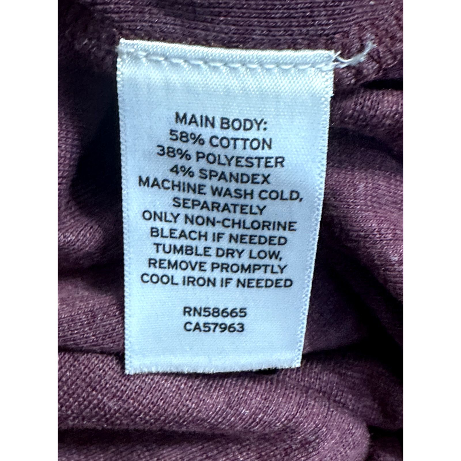 Treasure & Bond Treasure & Bond Midi Dress Bodycon Lettuce Edge Burgundy XXS Size XXS / US 00 / IT 34 - 9 Thumbnail