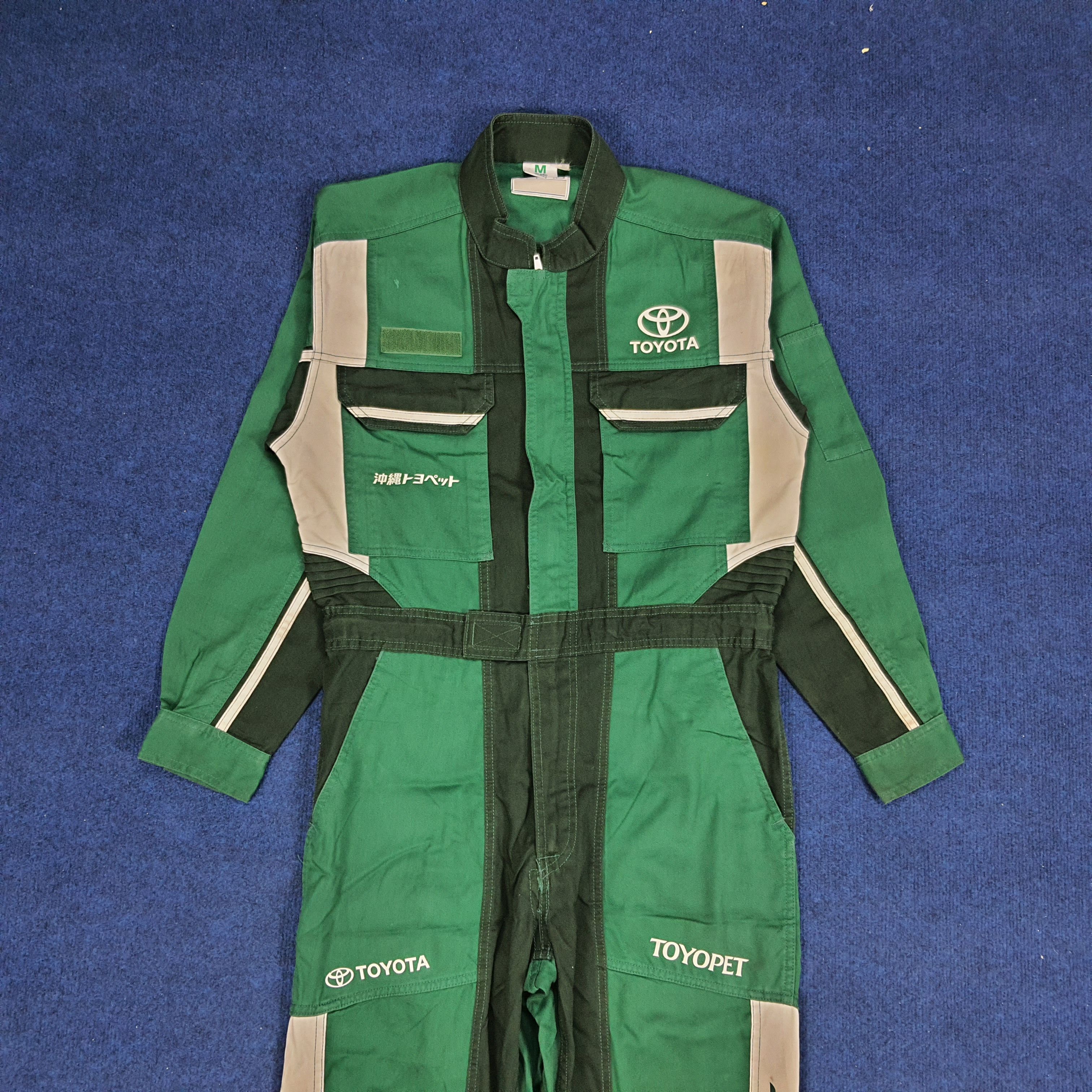 Japanese Brand × Vintage Vintage Toyota Motorsports Japanese Brand Coverall Size US M / EU 48-50 / 2 - 1 Thumbnail