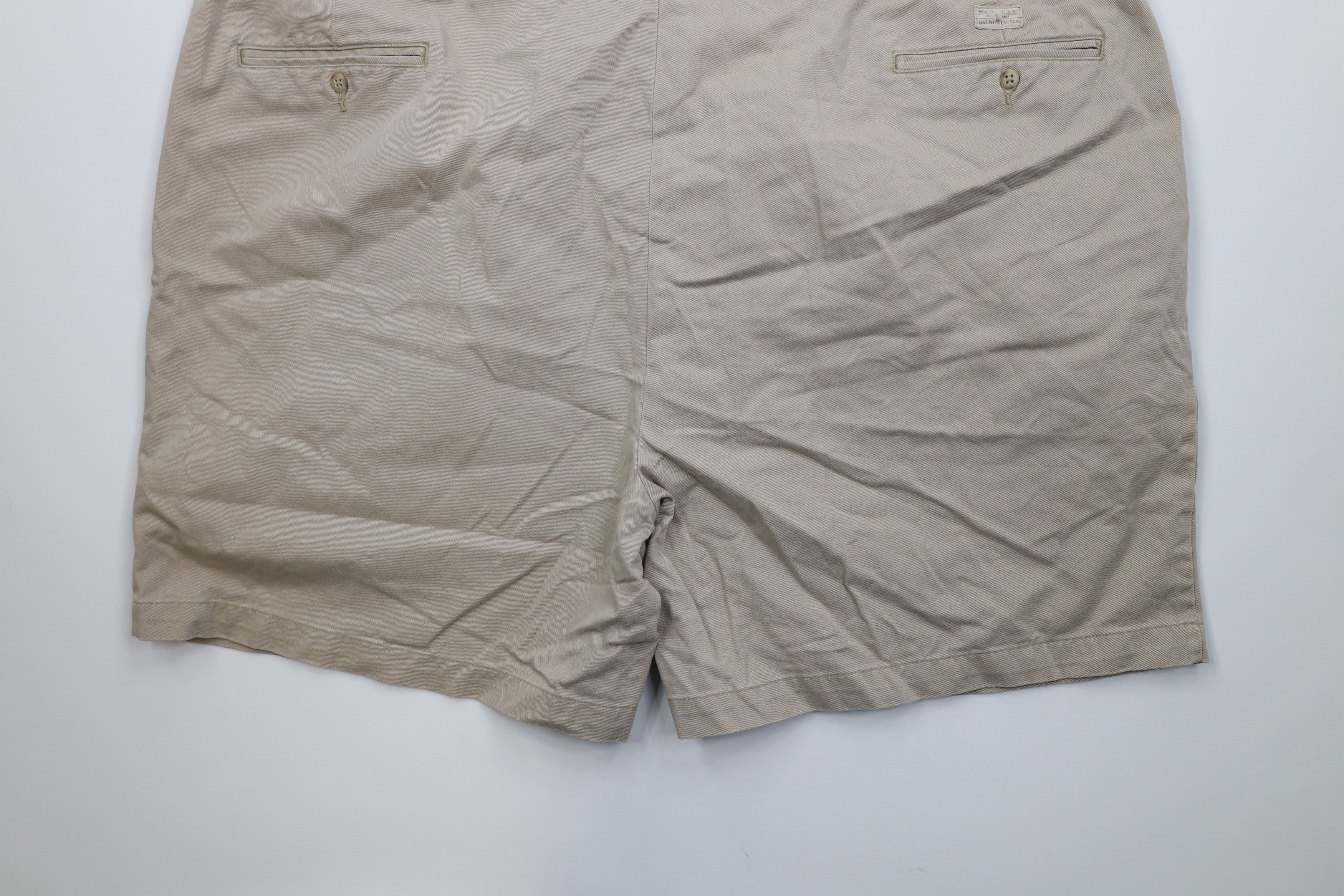 Ralph Lauren Vintage 90s Ralph Lauren Above Knee Chino Shorts Cotton Size US 44 / EU 60 - 12 Thumbnail