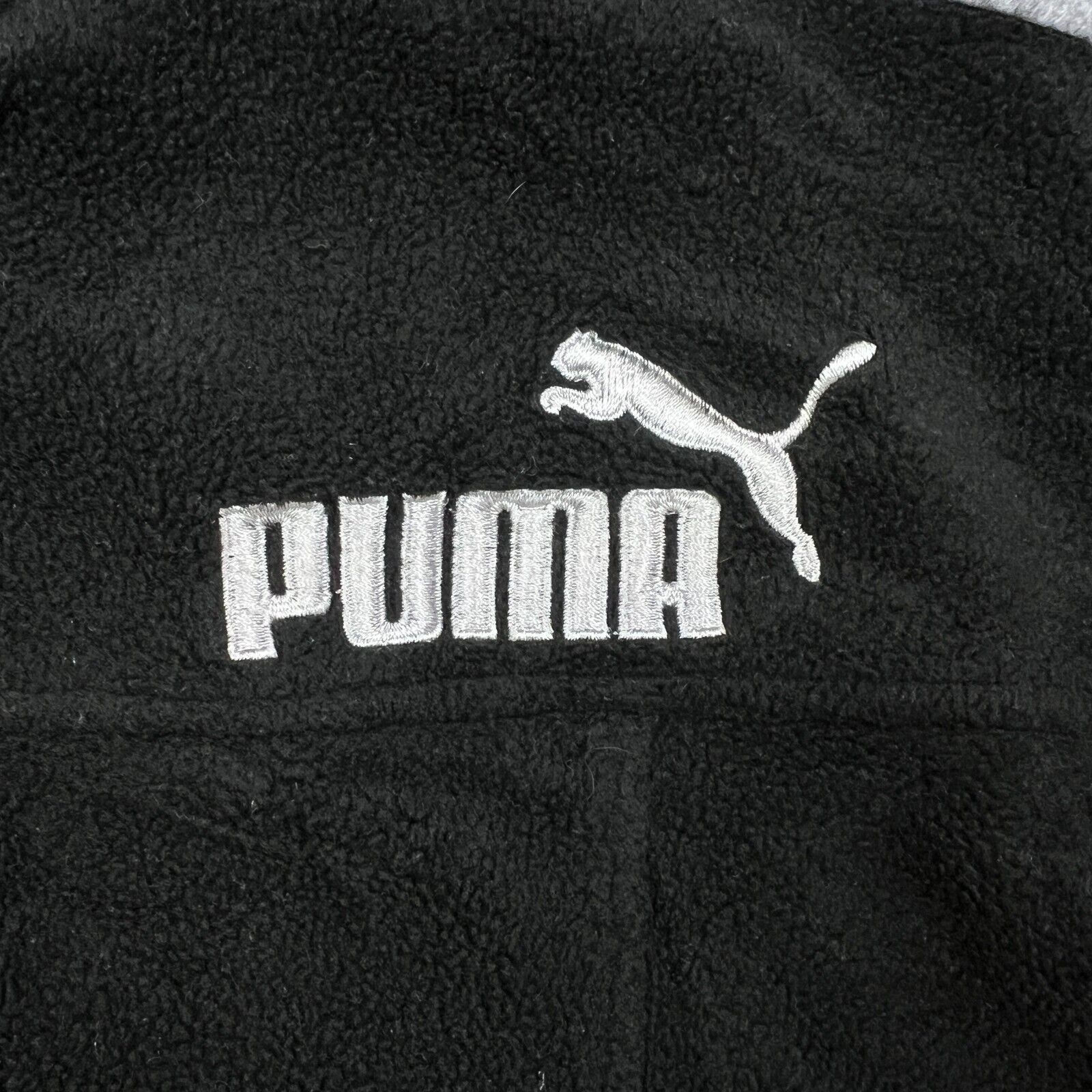 Puma × Vintage Puma Fleece XS Zip Nature Outdoor Pullover Sweatshirt Jacket Size XS / US 0-2 / IT 36-38 - 3 Thumbnail