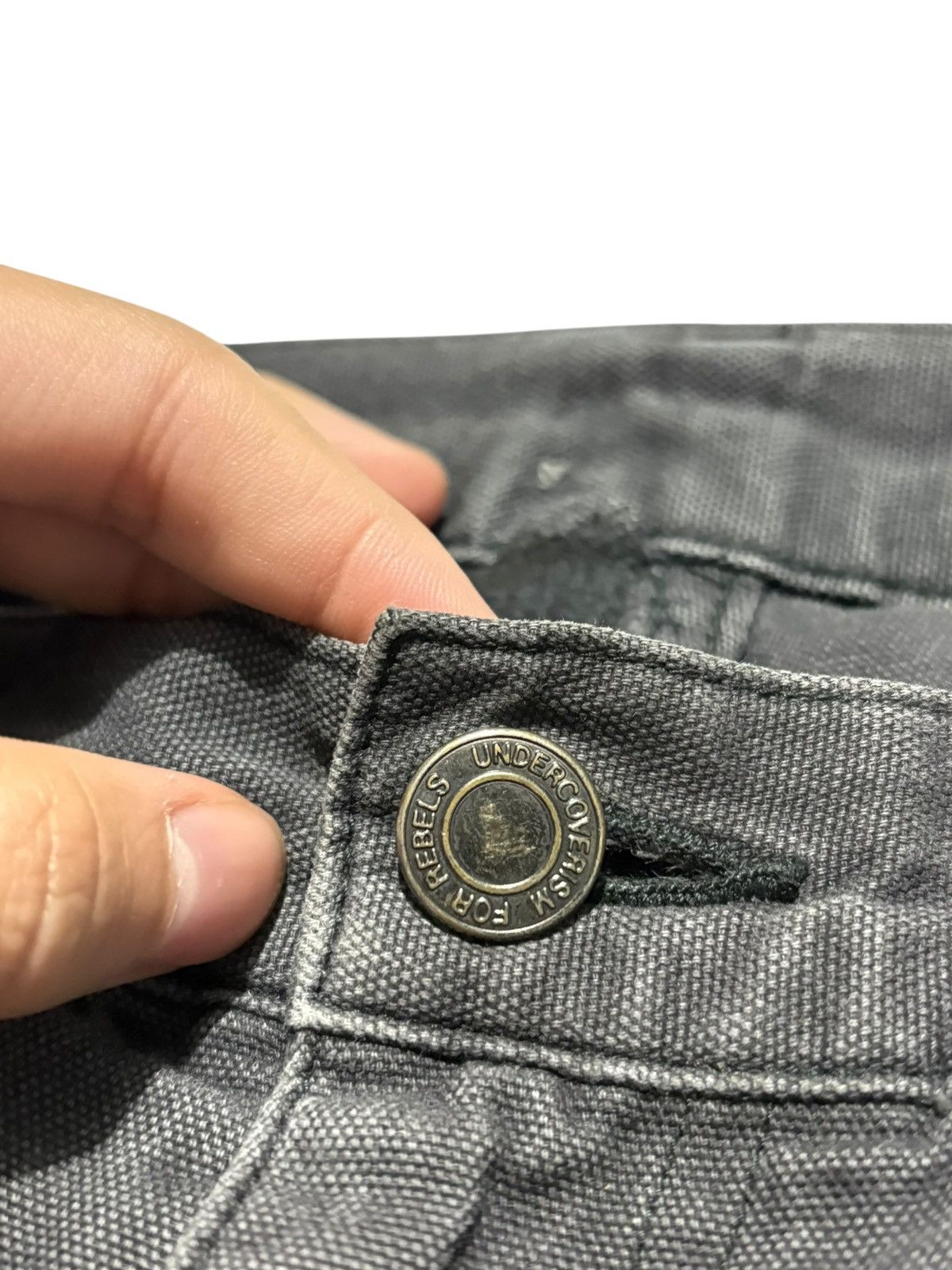 Undercover SS12 Undercover Open Strings Cargo Pants Leather Patch Knee Size US 32 / EU 48 - 9 Thumbnail