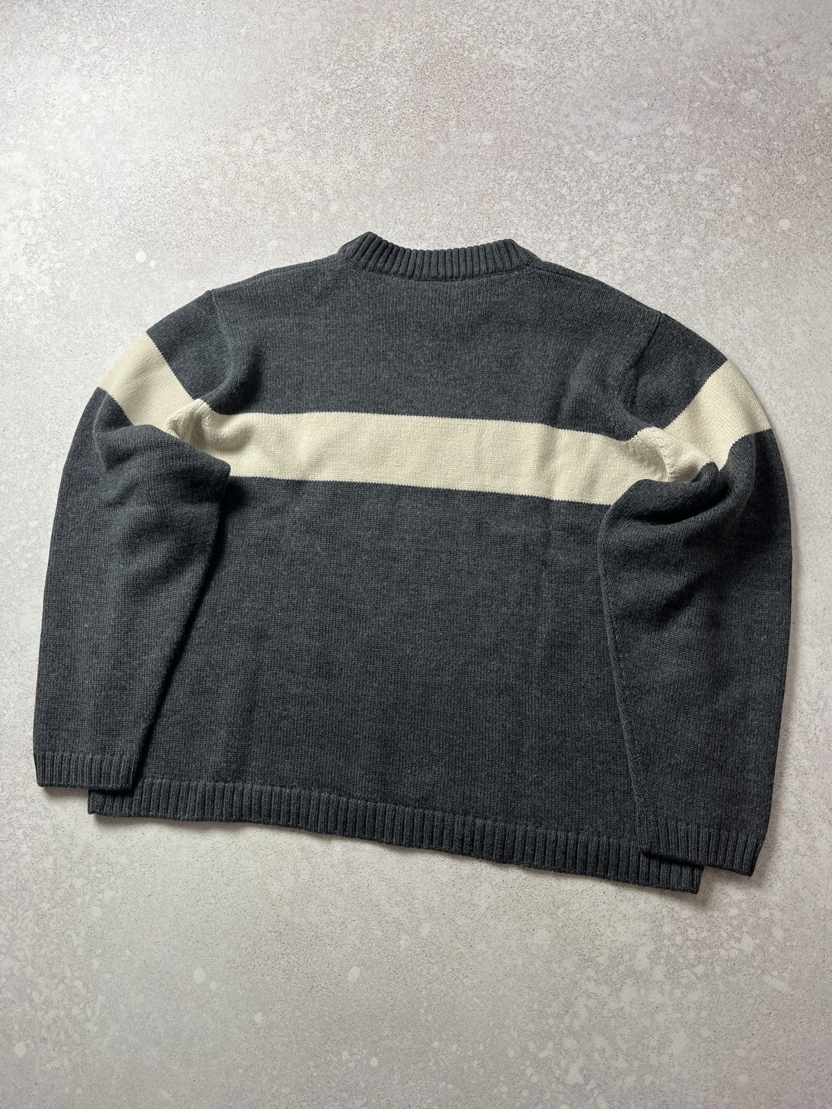 Diesel Vintage 90s Diesel Wool Sweater Knitwear Big Logo Size XL Size US XL / EU 56 / 4 - 4 Thumbnail