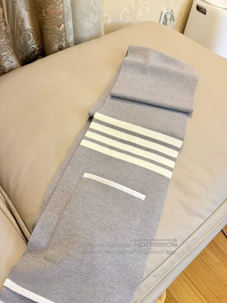 Other Thom Browne Grey scarf Size ONE SIZE - 1 Thumbnail