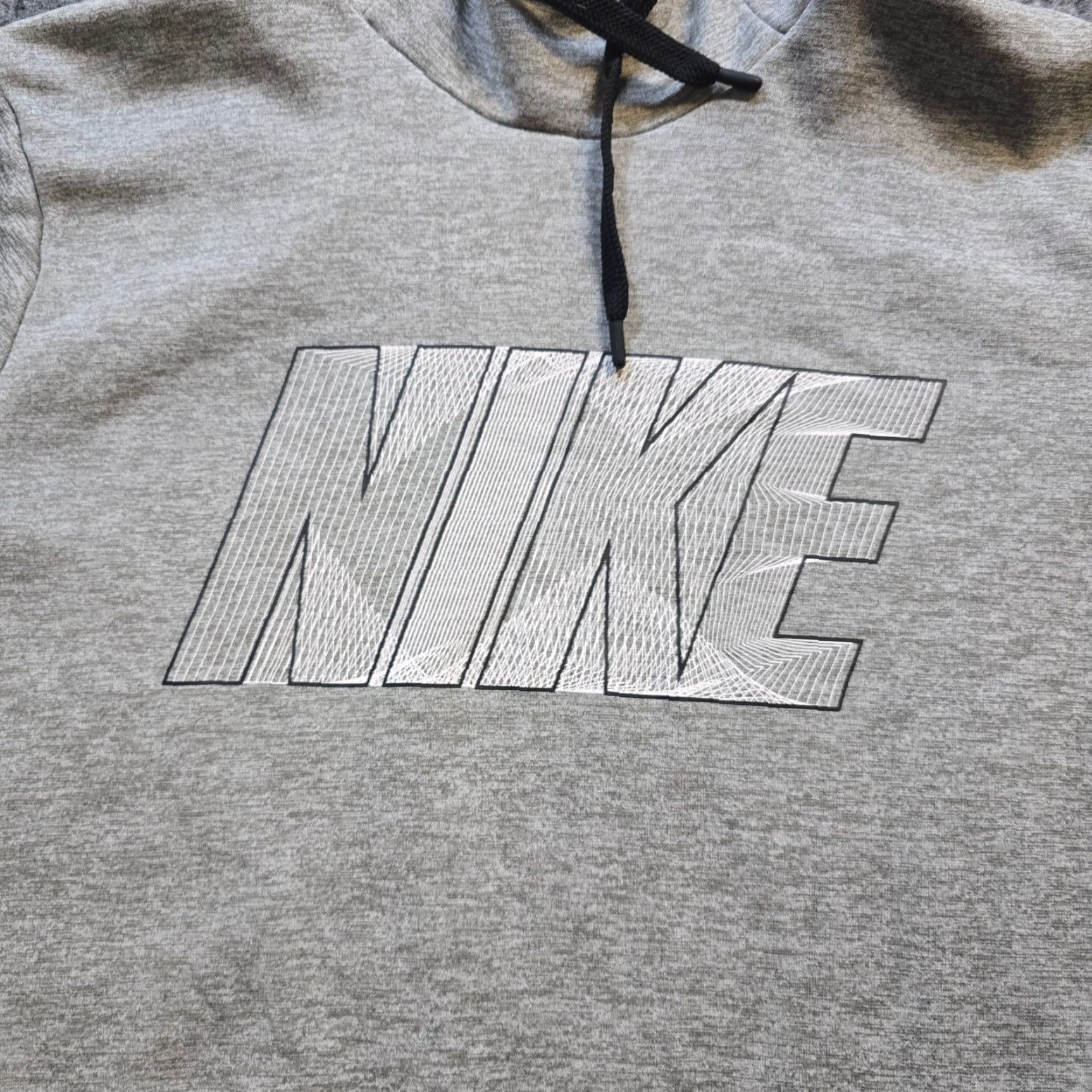 Nike Nike Sweatshirt Mens Hoodie Gray Logo Drifit Pockets Pullover Regular M Size US M / EU 48-50 / 2 - 4 Thumbnail