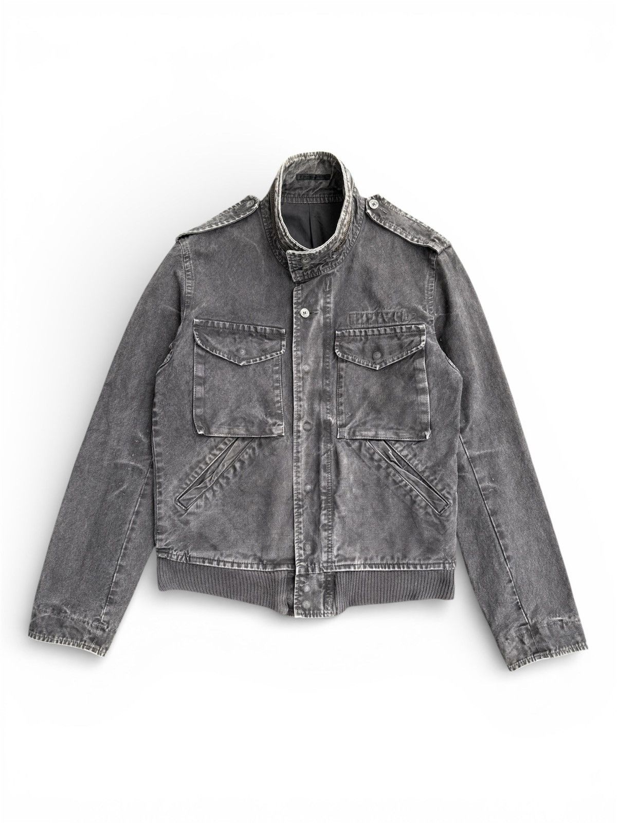 The Viridi-anne Crazy Faded The Viridi-Anne Multipocket Utility Denim Jacket Size US M / EU 48-50 / 2 - 1 Thumbnail
