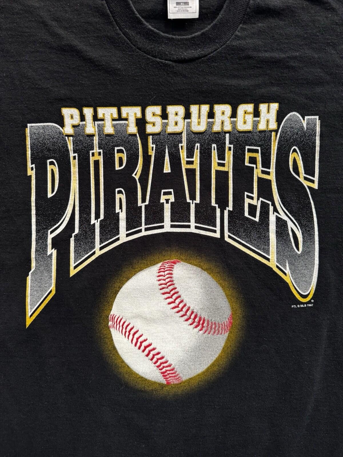 Vintage Vintage 90s 1997 Pittsburgh Pirates MLB Single Stitch Shirt Size ONE SIZE - 3 Thumbnail