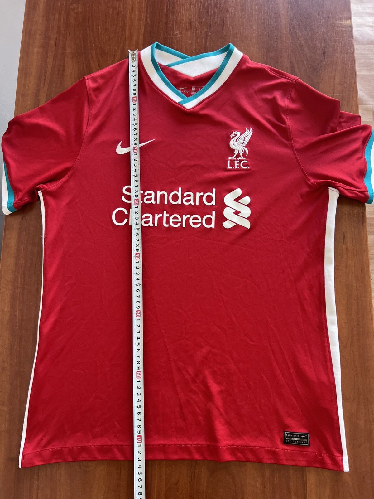 Nike 2020/21 Nike Liverpool FC Home Soccer Jersey Men’s Red Sz L Size US L / EU 52-54 / 3 - 12 Thumbnail