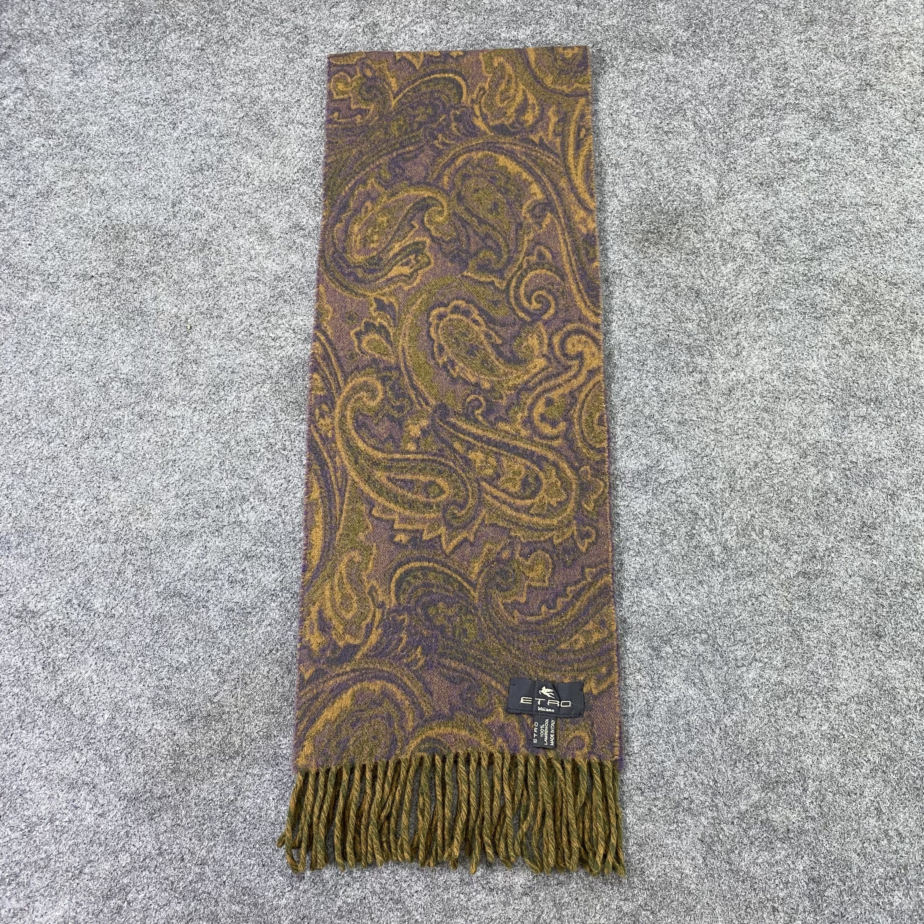 Etro Etro Wool Scarf / Muffler / Neckwear-T1522 Size ONE SIZE - 2 Thumbnail