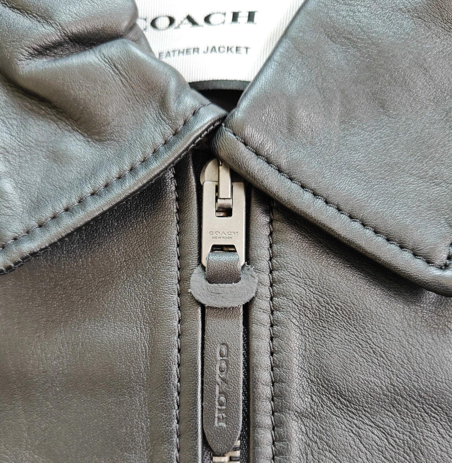 Coach Coach Leather Jacket FTP 5059 Size US XS / EU 42 / 0 - 2 Thumbnail