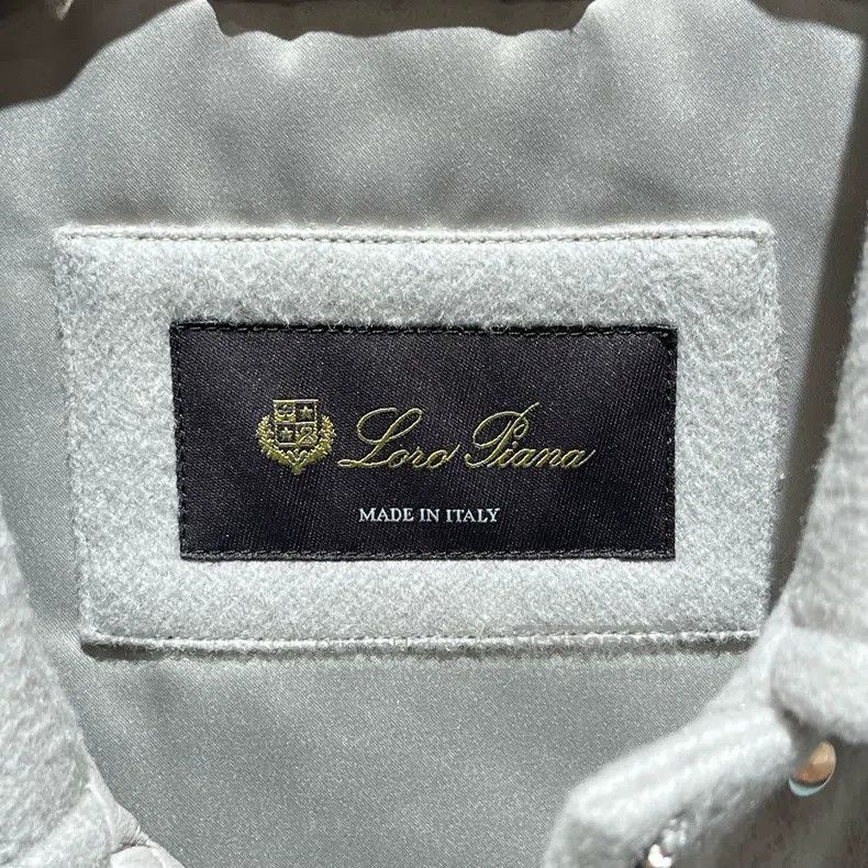 Loro Piana Loro Piana Storm Series Grey Cashmere Belted Cotton Coat Size XXS / US 00 / IT 34 - 3 Thumbnail