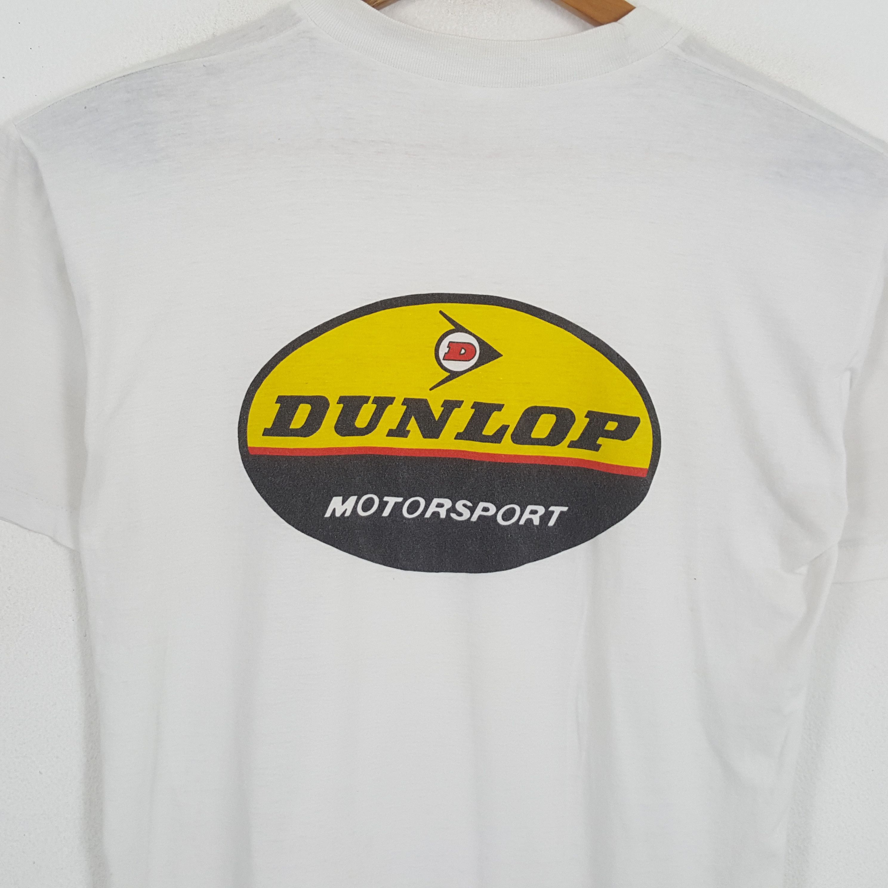 Dunlop × Vintage Vintage DUNLOP MOTORSPORT Formula One Racing T-Shirts Size US M / EU 48-50 / 2 - 2 Thumbnail