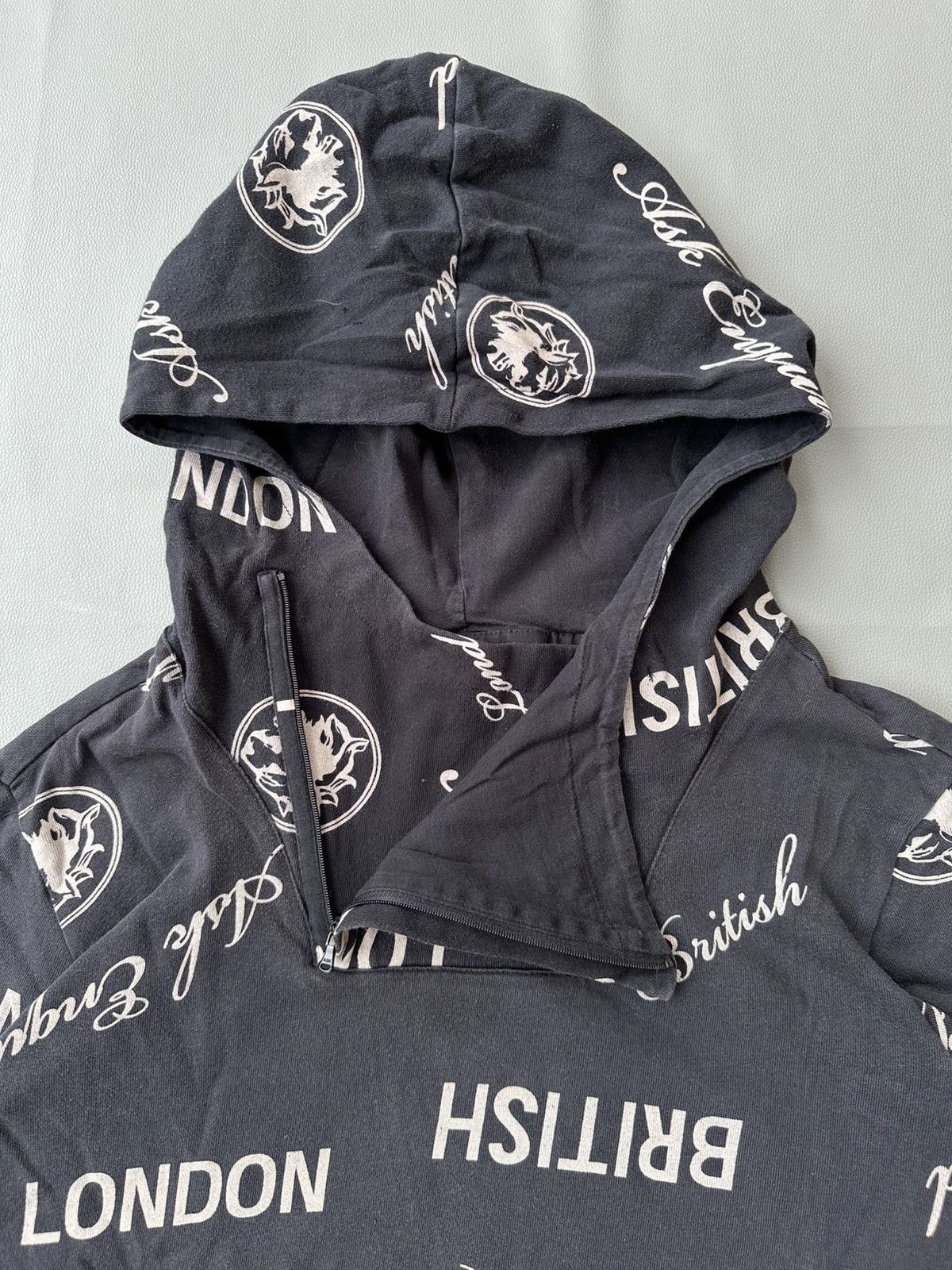 Beauty Beast × Japanese Brand × Vintage Ask Enquired London Aop Hoodie ifsixstyle Size US L / EU 52-54 / 3 - 4 Thumbnail