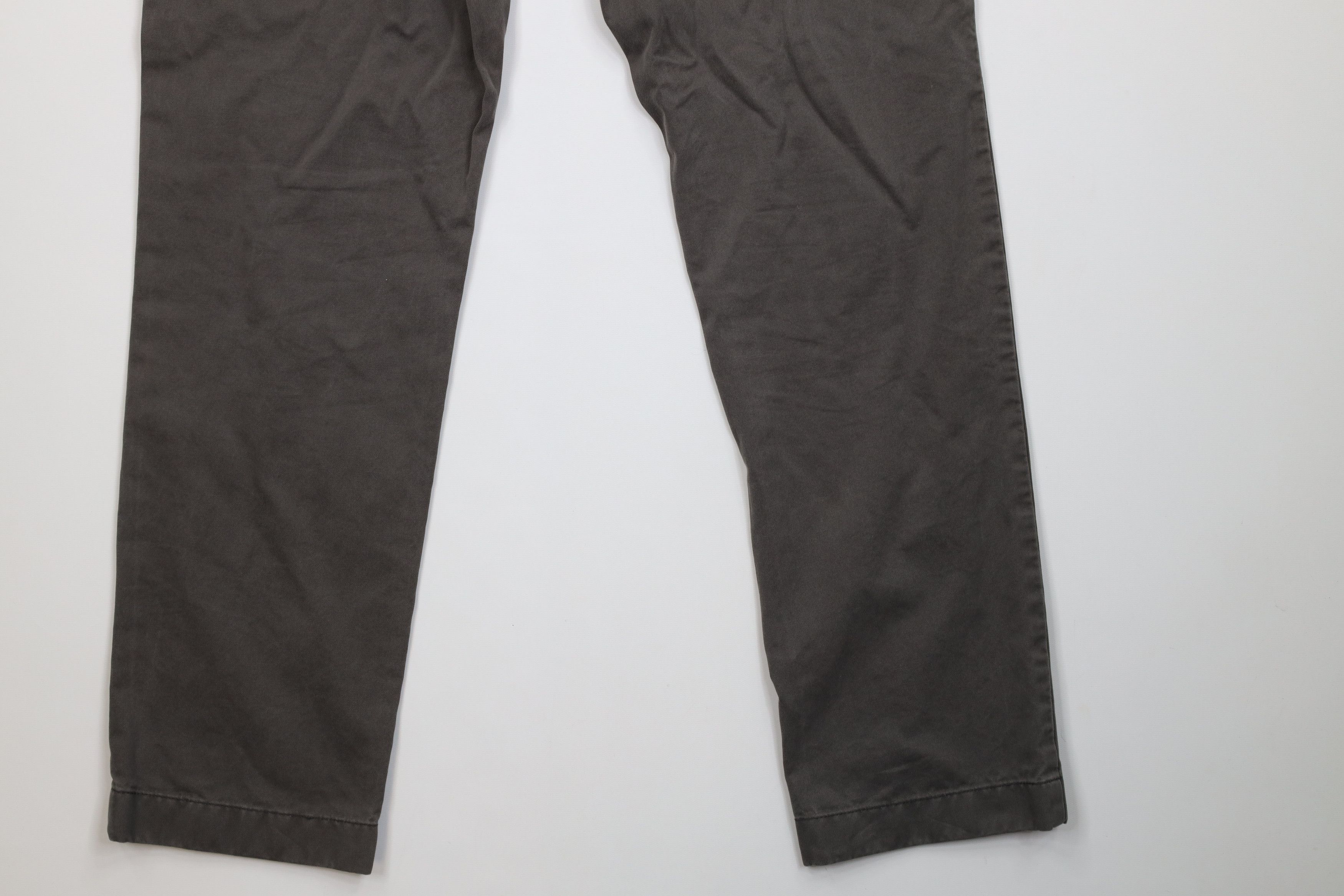 J.Crew Vintage Y2K J Crew 770 Straight Leg Chino Pants Gray Cotton Size US 35 - 11 Thumbnail