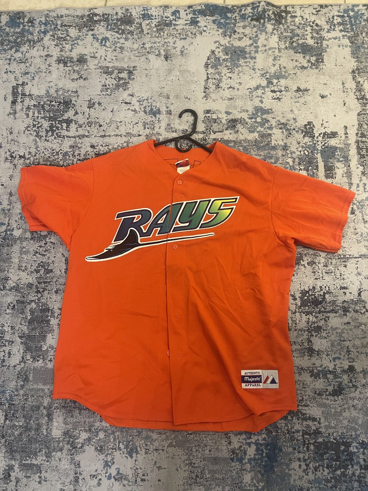 Other Vintage 90s Majestic Devil Rays Jersey Size US XXL / EU 58 / 5 - 6 Thumbnail