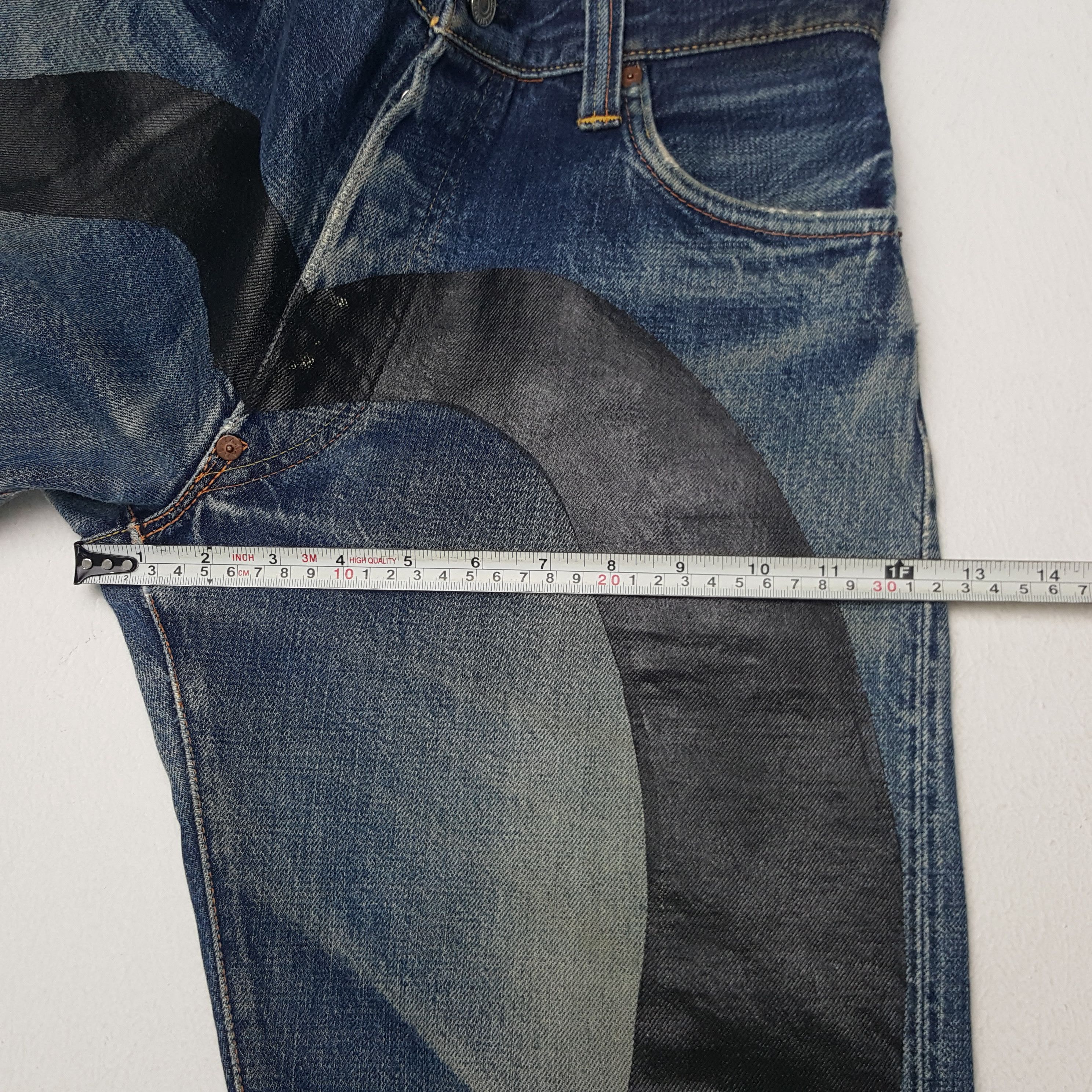 Evisu × Japanese Brand Vintage Evisu Japan Selvedge Custom Daicock Denim Jeans Size US 29 - 9 Thumbnail