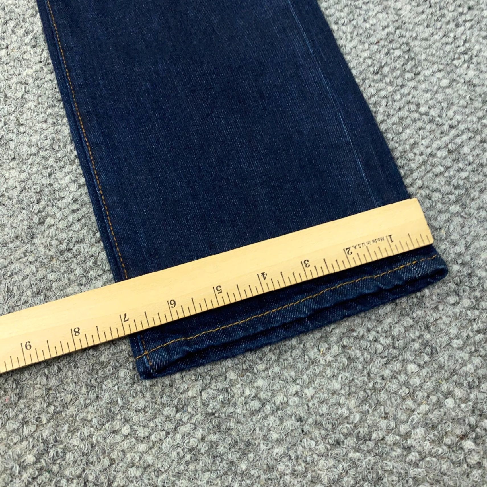 Vintage M Collection Michael Strahan Jeans Mens Blue 30x32 Straight Fit Stretch Denim 5-Pocket Design Regular Size US 32 / EU 48 - 6 Thumbnail